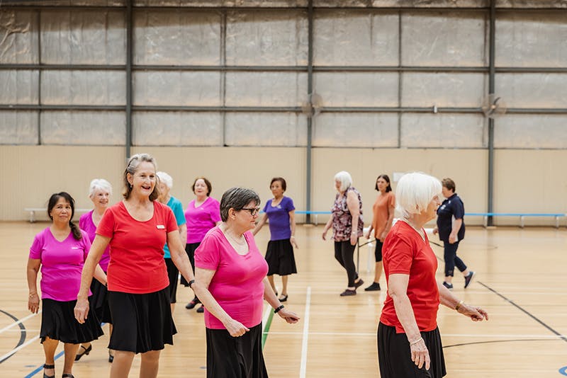 Seniors dance and have fun at Have A Go Day Rockingham 2023