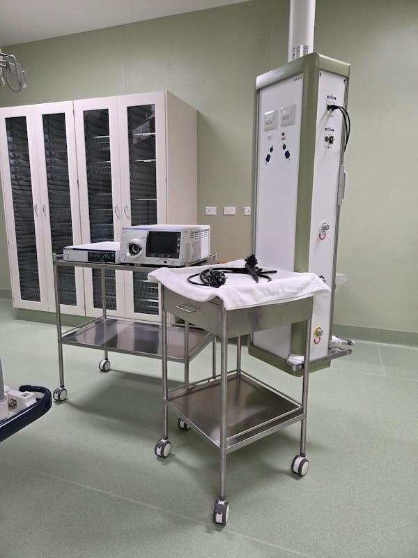 Stainless steel clinical trolleys for hospital equipment fit-outs – durable, infection-control friendly FFE