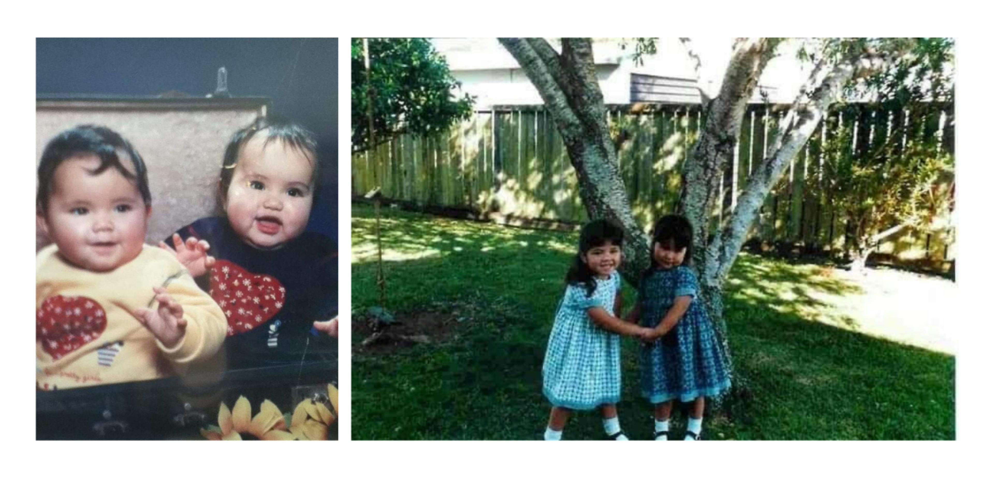 Paige and her twin sister Rhian