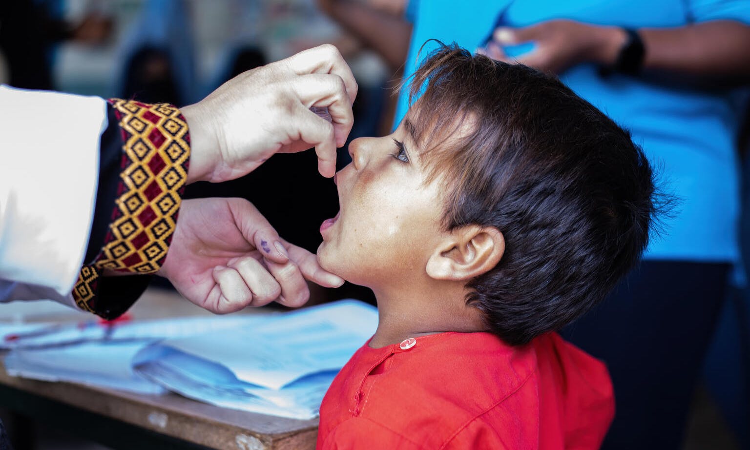 Two drops is all it takes to protect a child from Polio