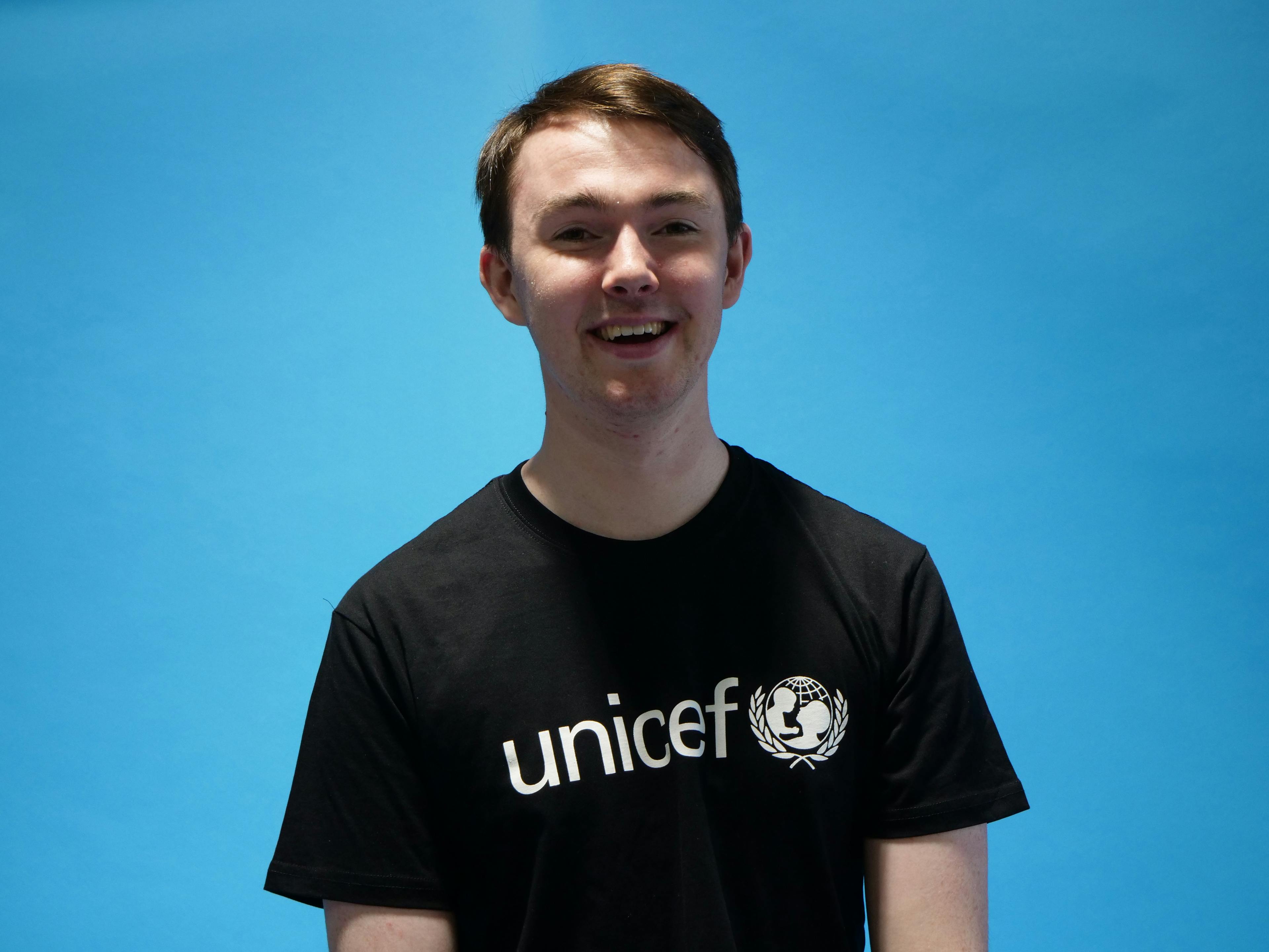 UNICEF Aotearoa Young Ambassador, Finley Duncan
