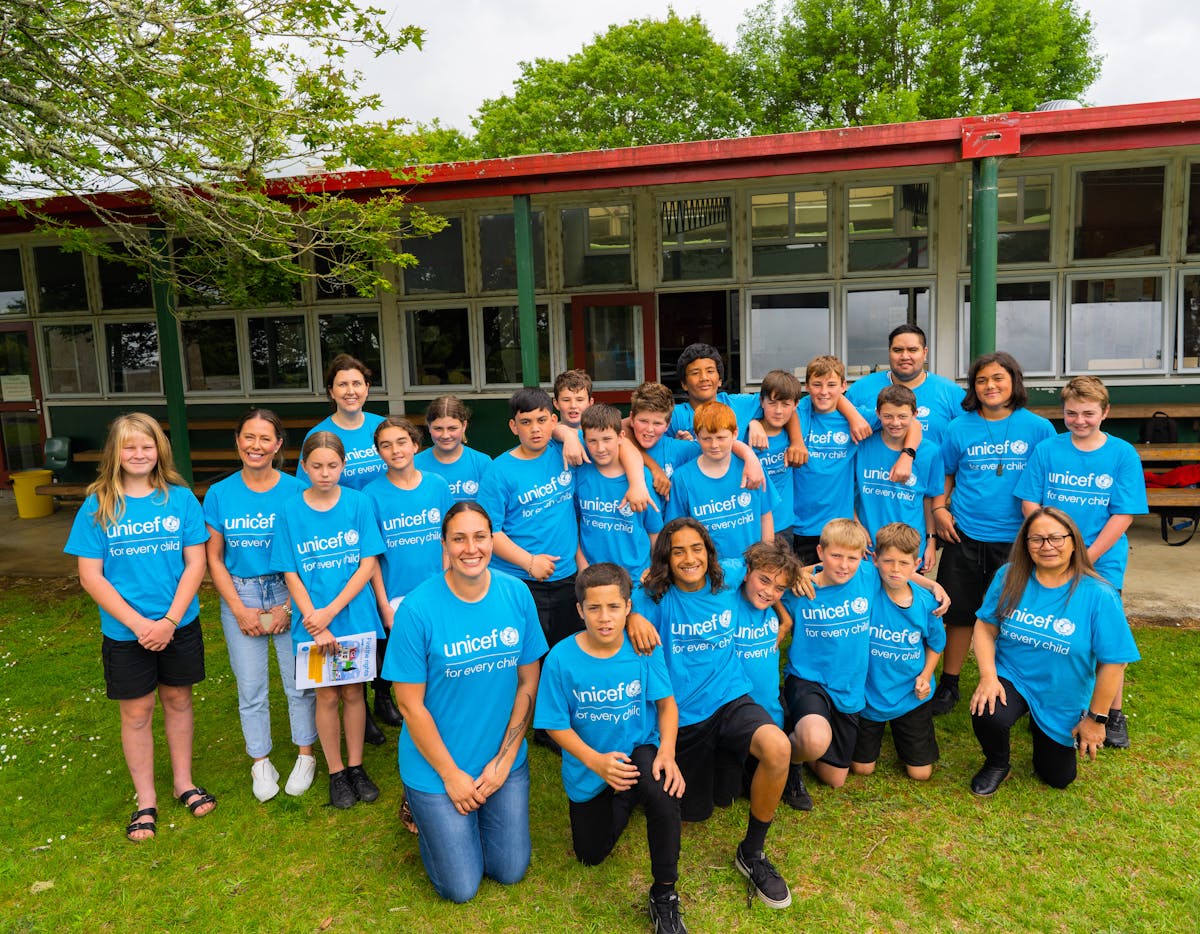 Piopio College students launched child rights resources for schools in Aotearoa