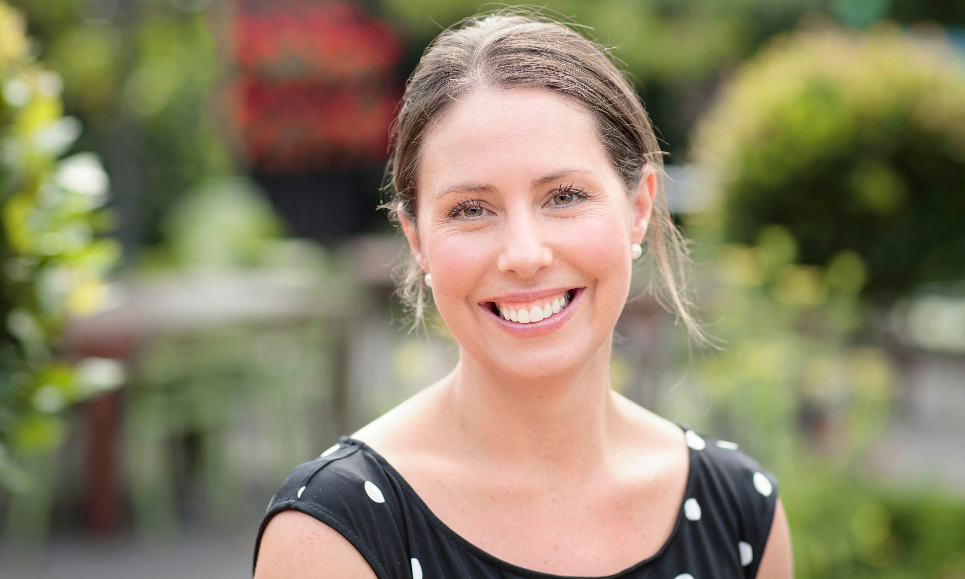 UNICEF NZ CEO Michelle Sharp smiles at the camera