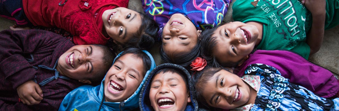 Smiling children
