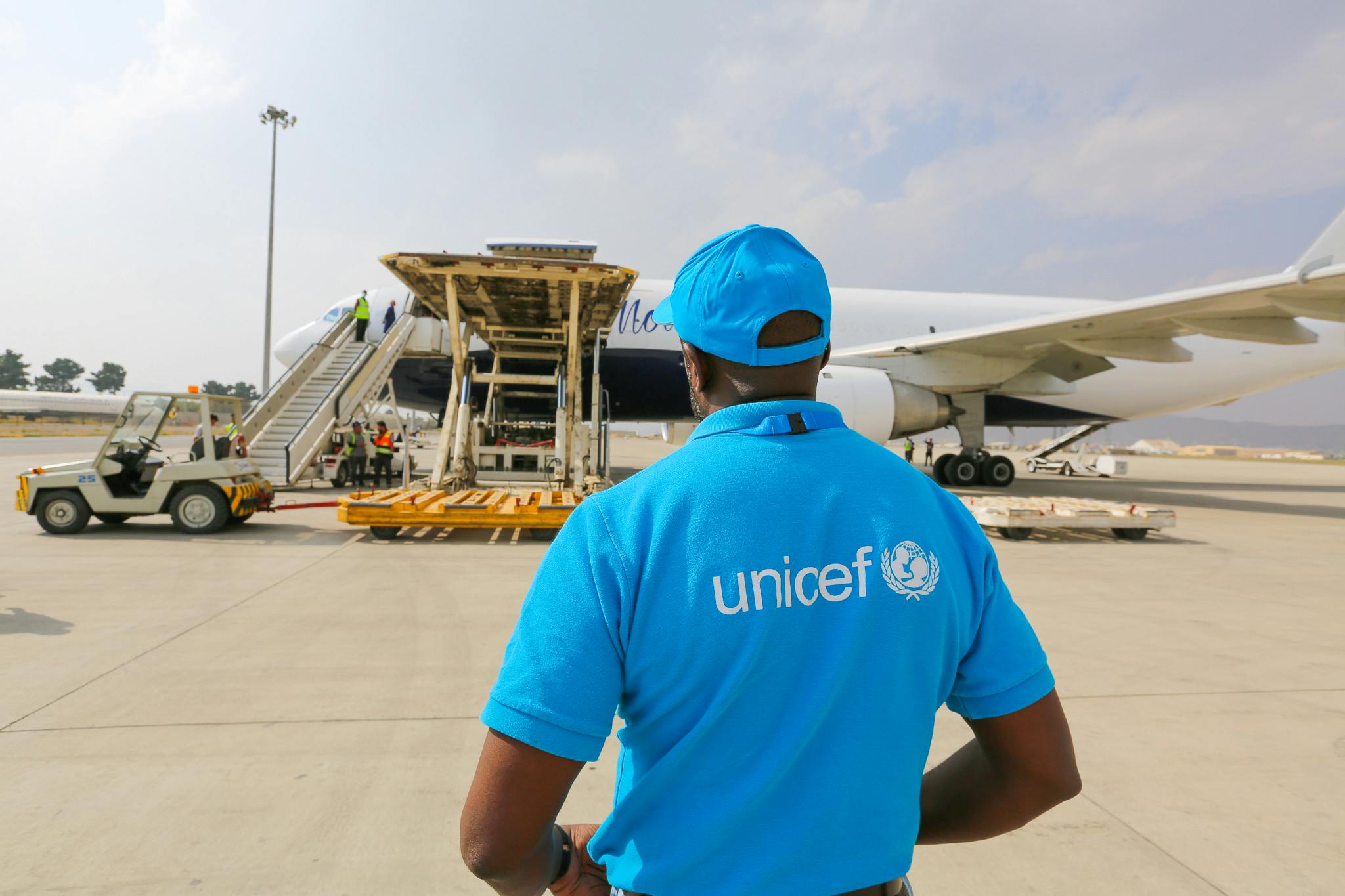 Global Parent- The second aircraft carrying UNICEF lifesaving medical supplies arrived today in Kabul through the European Civil Protection and Humanitarian Aid Operations (ECHO) Airbridge.