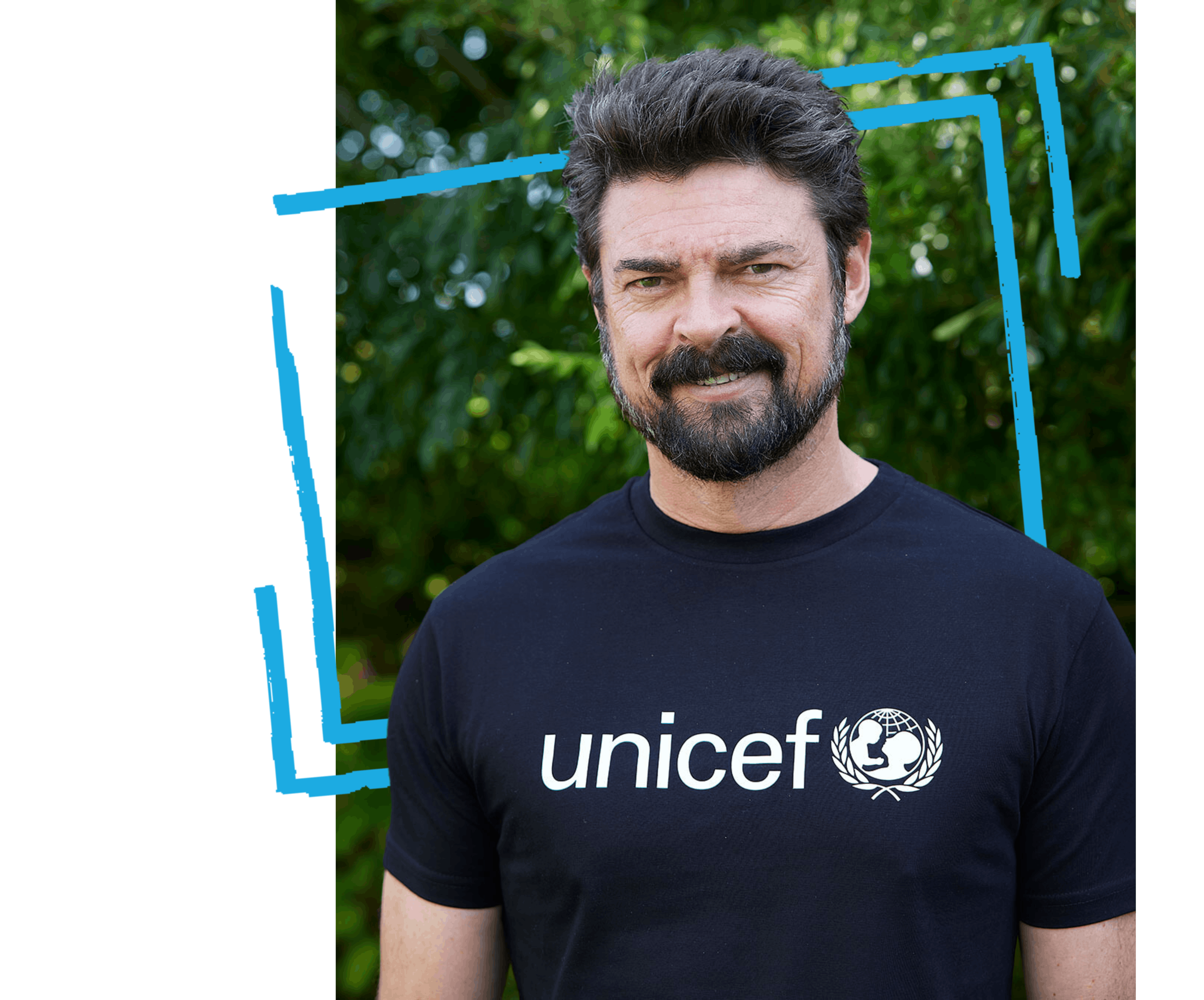 UNICEF Aotearoa Ambassador acclaimed Kiwi actor Karl Urban 