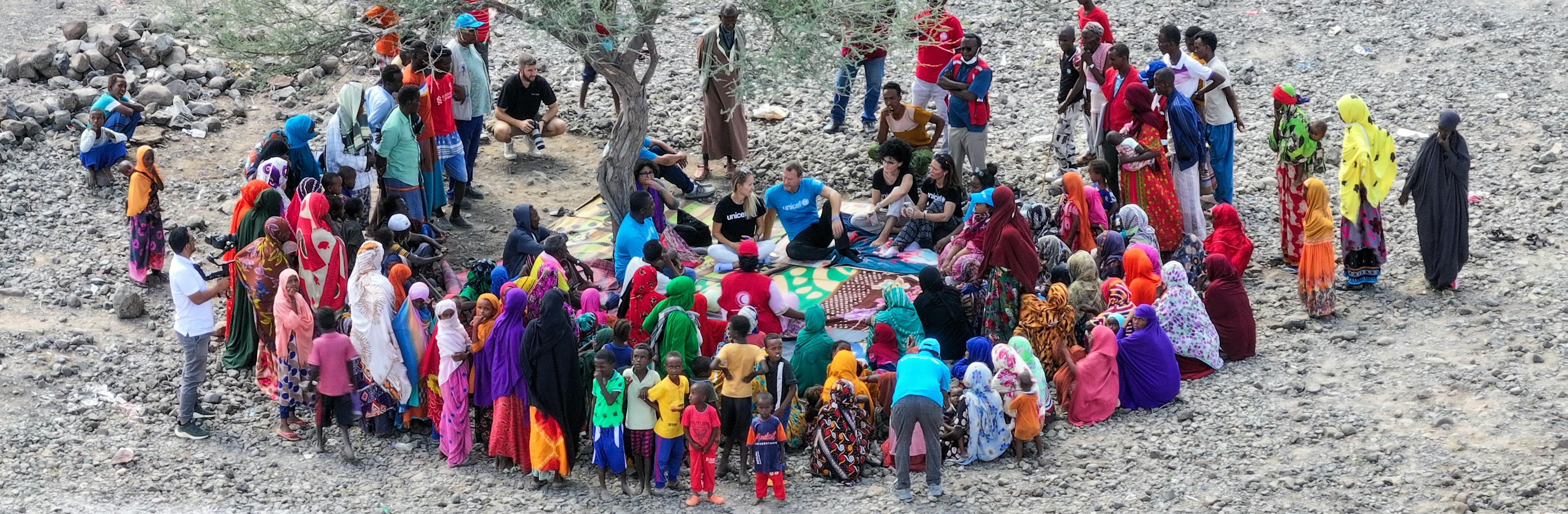 UNICEF CEO's visit Djibouti to see the impact of UNICEF’s programmes, to meet the local communities benefitting from these programmes and to assess the potential of further developmental goals there.