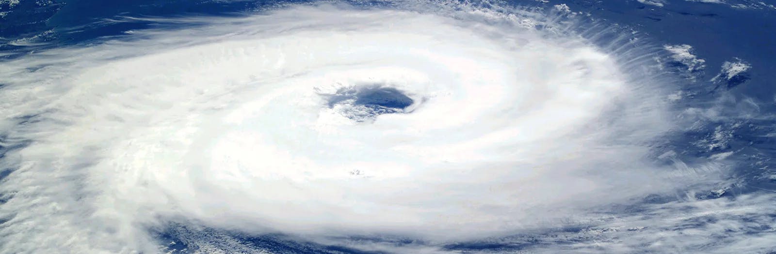 Close up of a cyclone