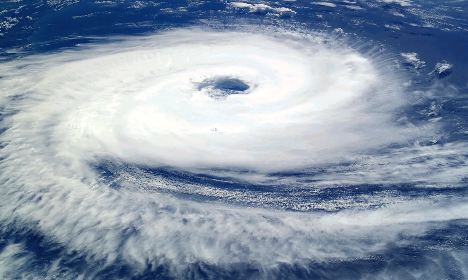 Close up of a cyclone