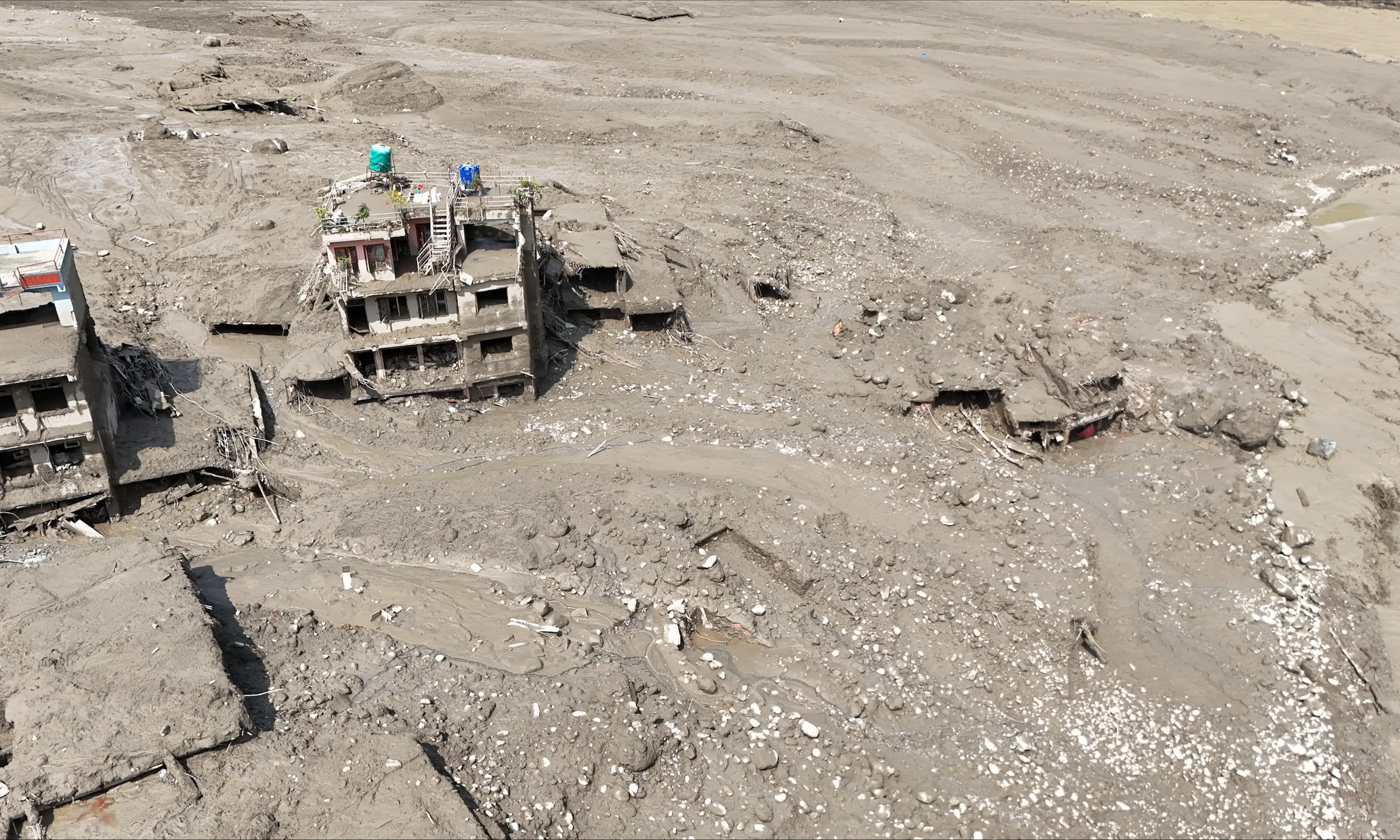 Flooding devastation in Nepal