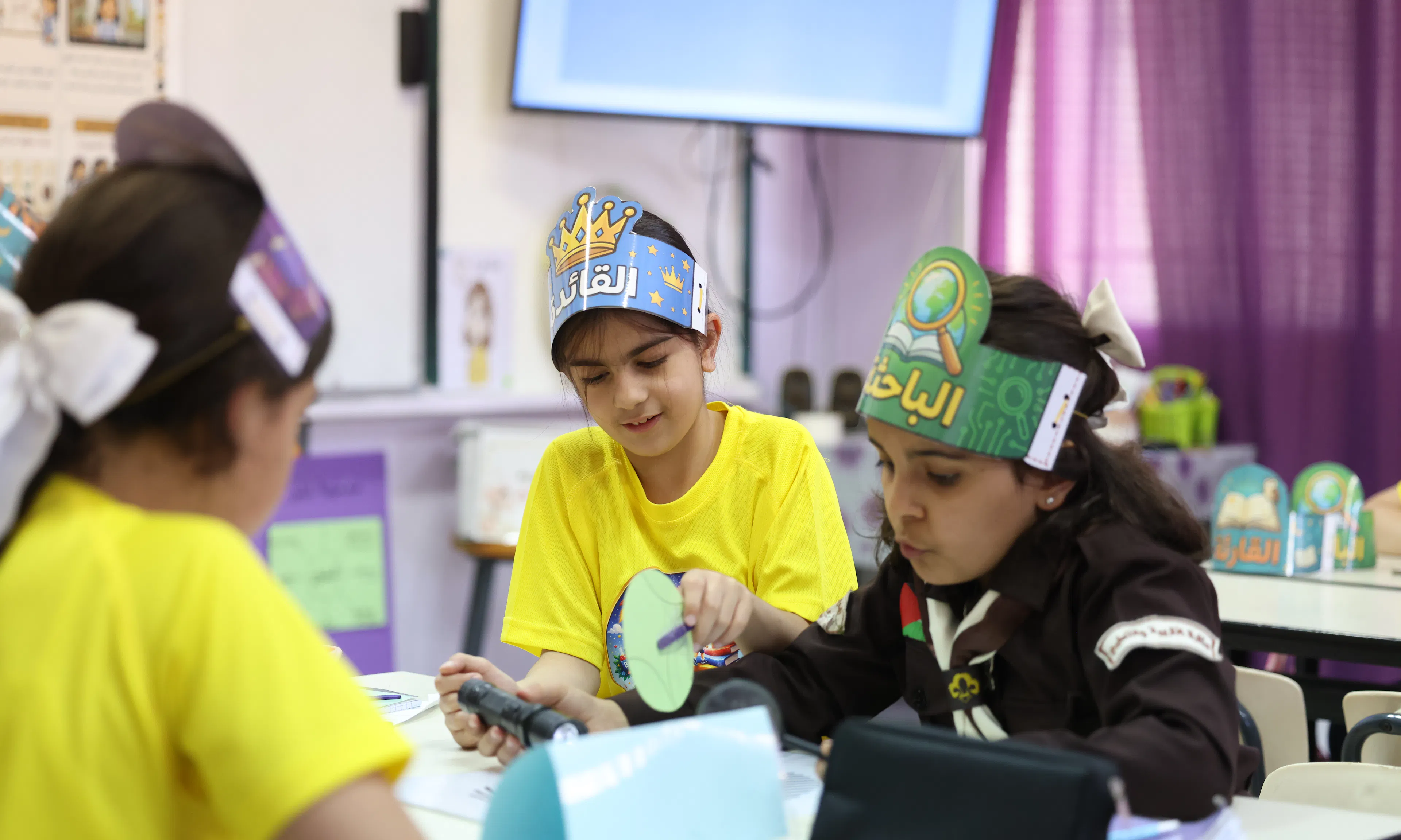 Children attend a UNICEF supported summer camp in East Jerusalem