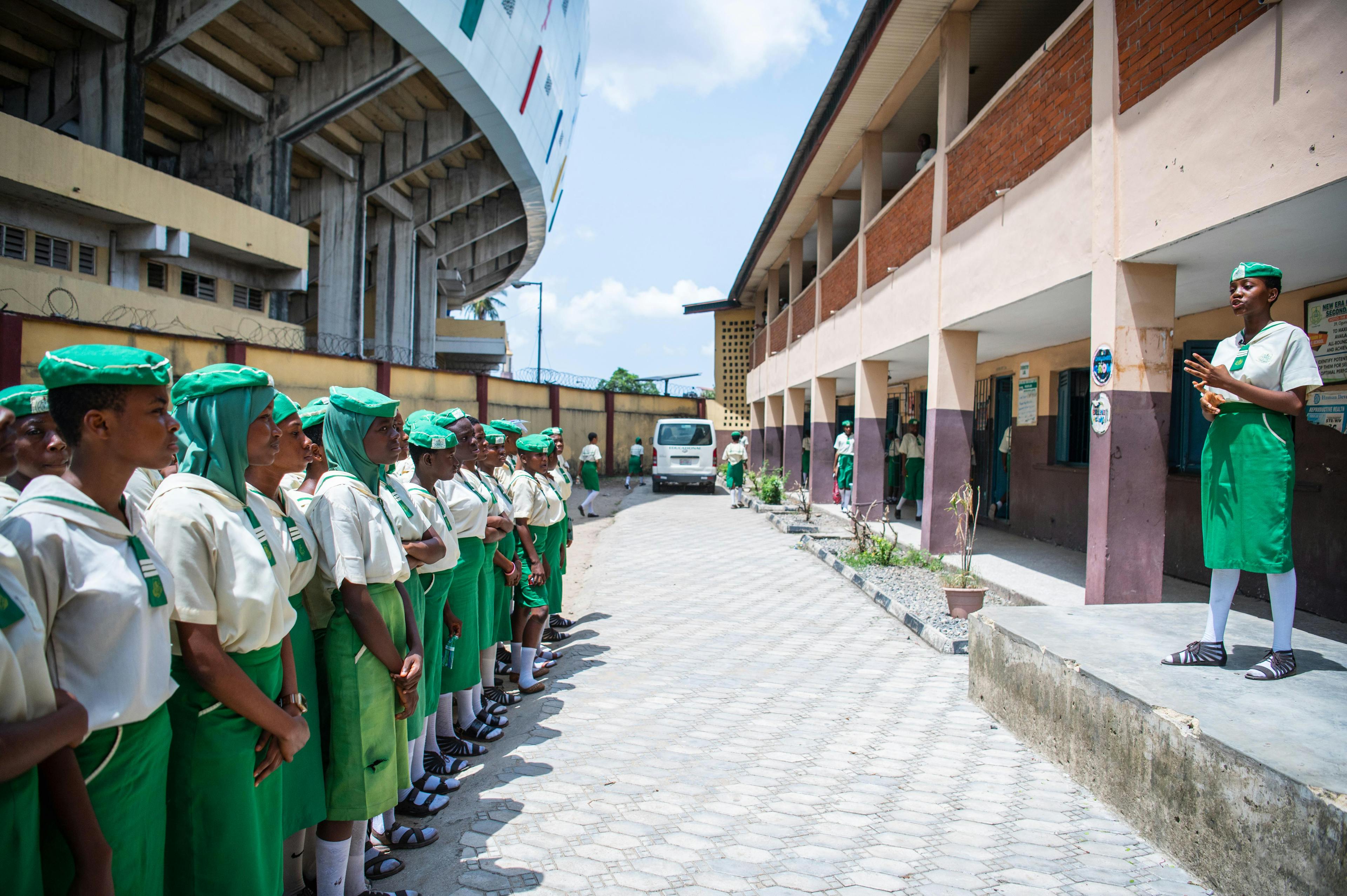 the New Era Girls Senior Secondary School in Surulere, Lagos, became the focal point of a groundbreaking initiative spearheaded by UNICEF: the Girls Employability and Skilled Partnership Program (GESP). 