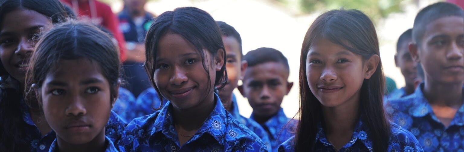 Working with the Ministry of Education, UNICEF has made reusable menstruation pads accessible to  600  girls from  30 schools in Timor-Leste.