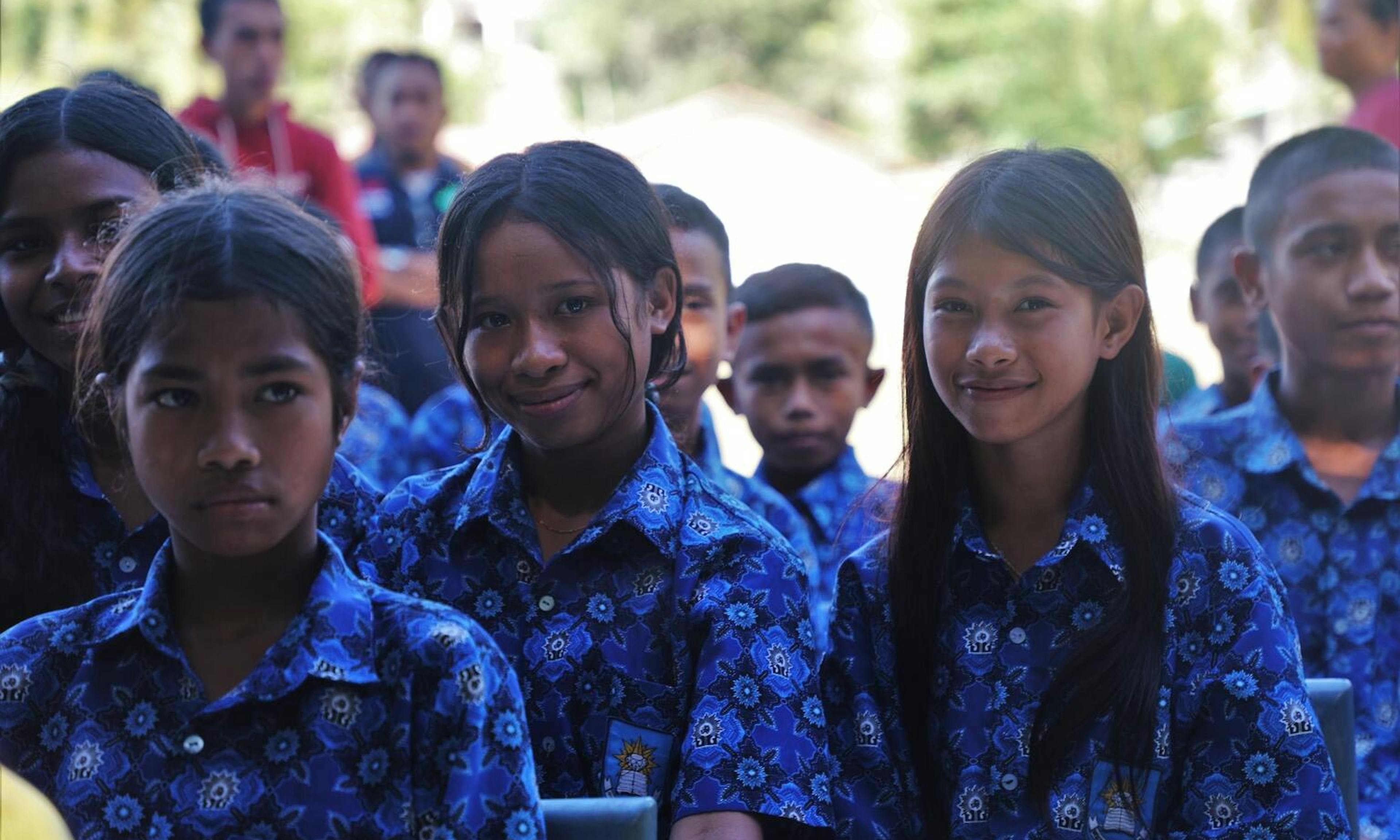 Working with the Ministry of Education, UNICEF has made reusable menstruation pads accessible to 600 girls from 30 schools in Timor-Leste.