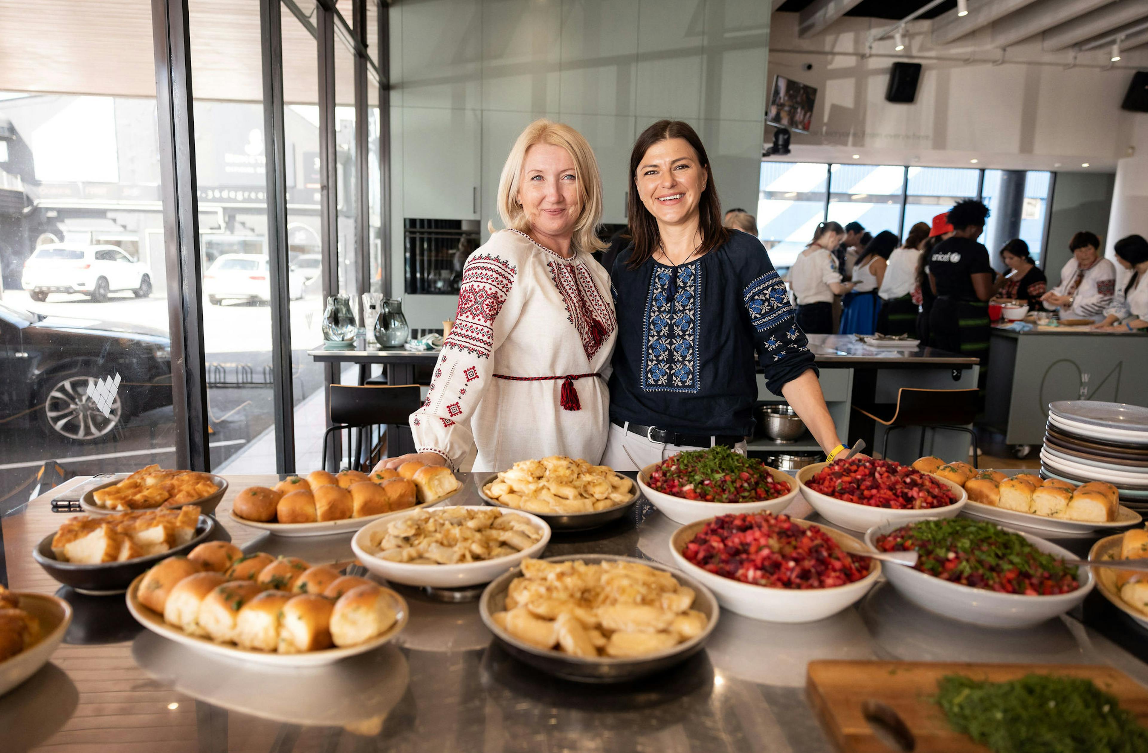 An image from UNICEF Aotearoa's campaign COOK FOR UKRAINE to raise funds for families and children impacted by the ongoing war.