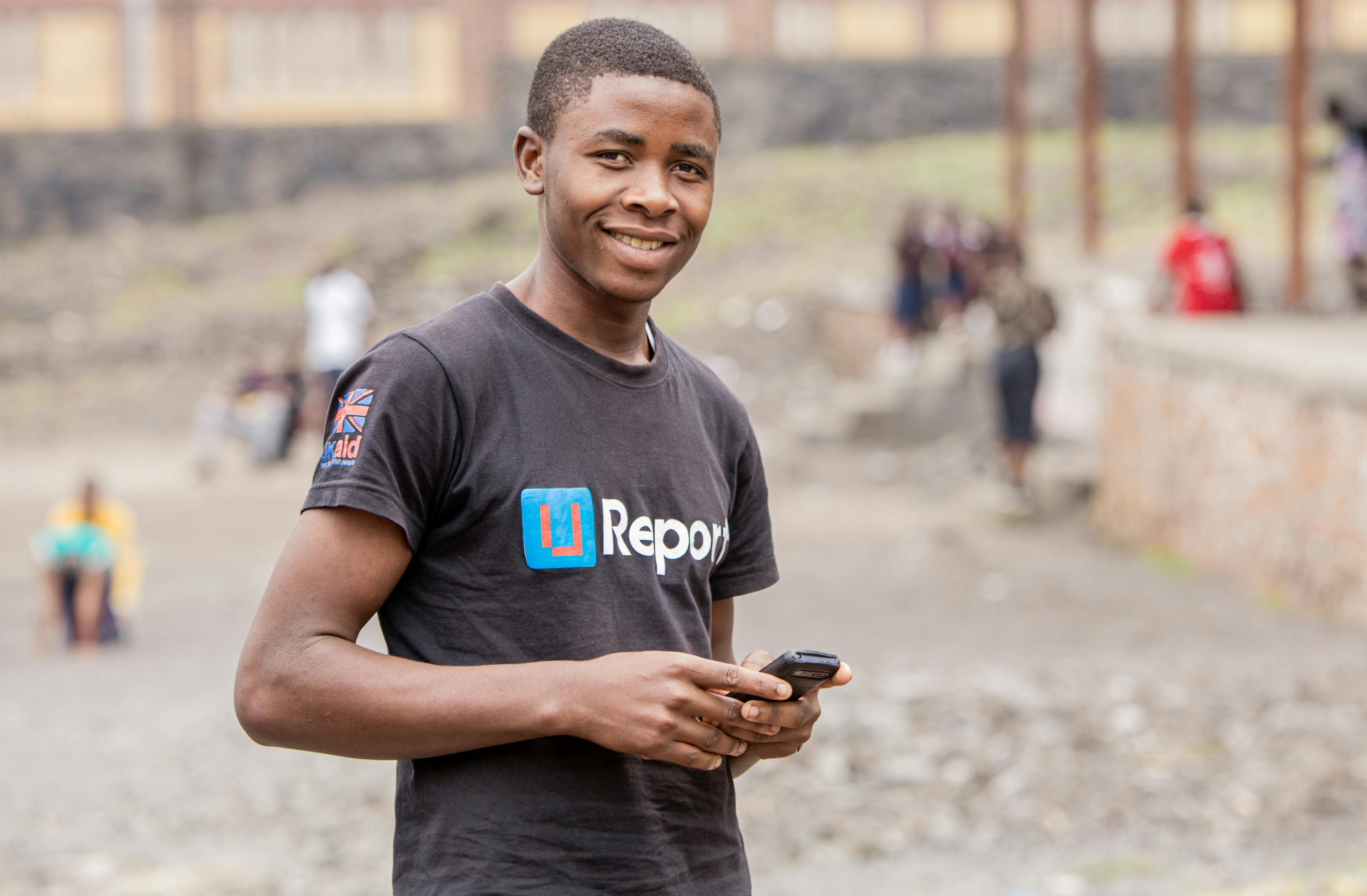 U-Report community in Goma, DR Congo.