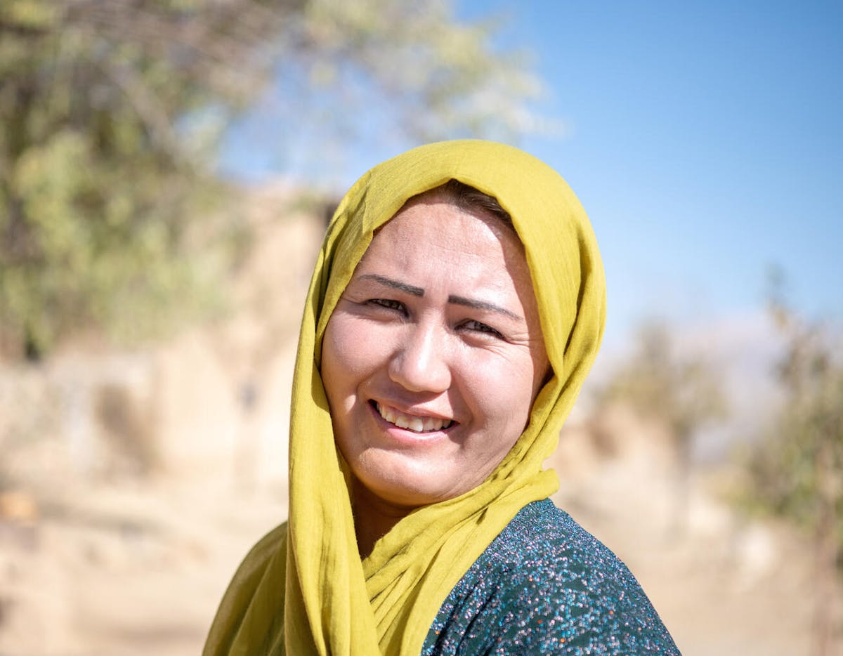 Zahra Ahmadi, UNICEF Community Health Worker, AFGHANISTAN