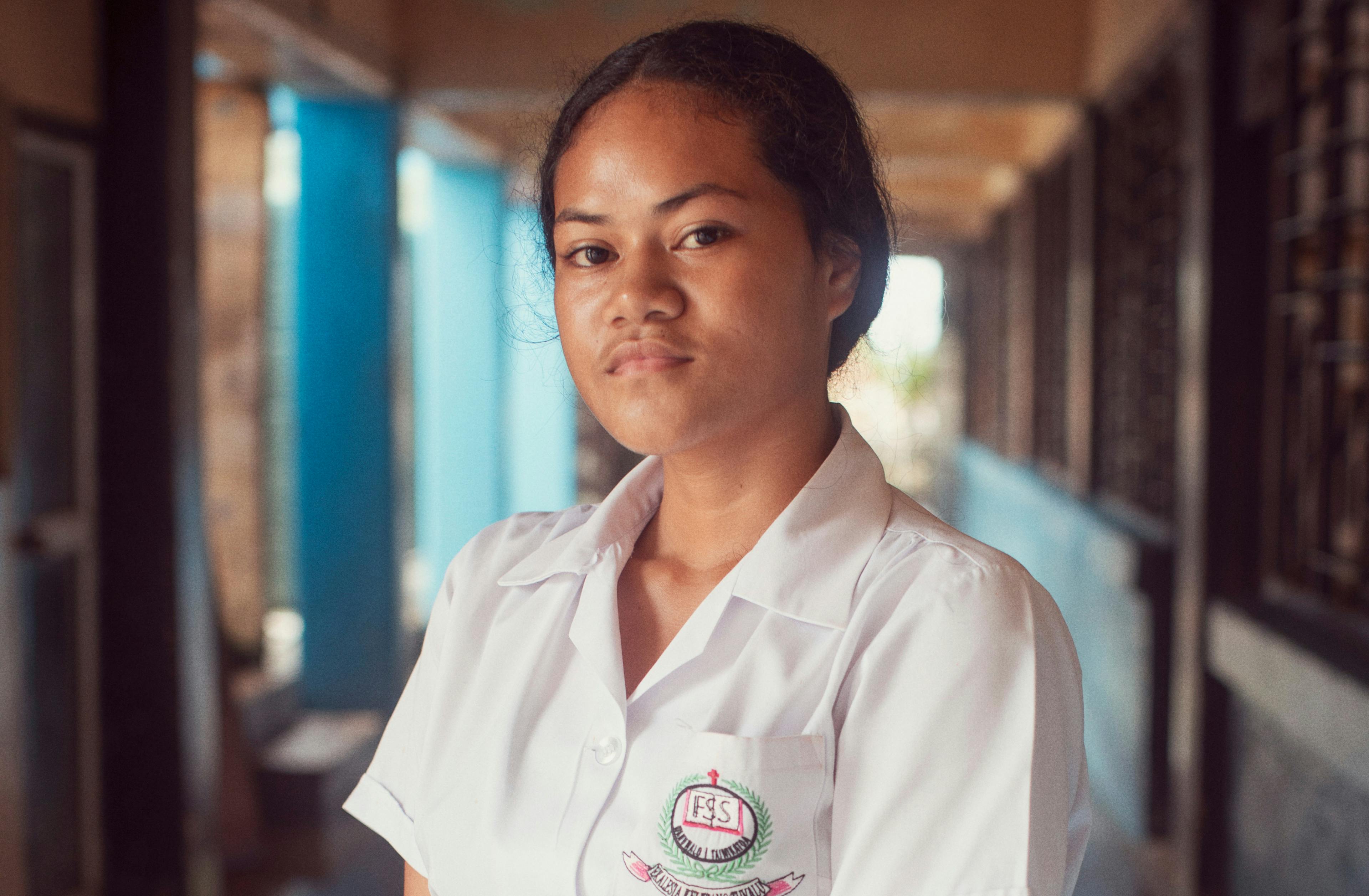 16-year-old Adrianna, shares insights into her life in Tuvalu, and her dreams of the future.