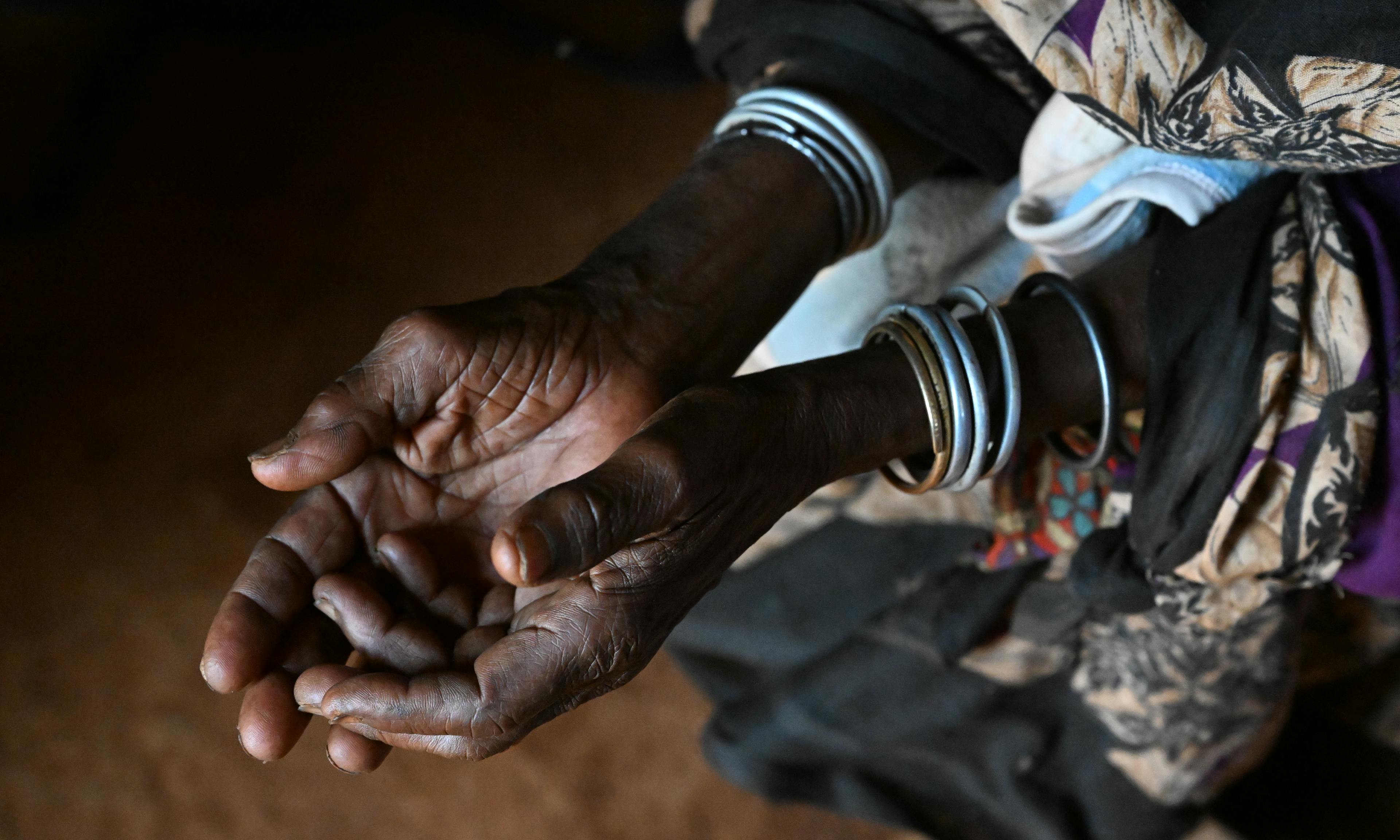 Internally displaced people at the Dubluk Wereda IDP site, in the Borena zone, Oromia region, in the south of Ethiopia.