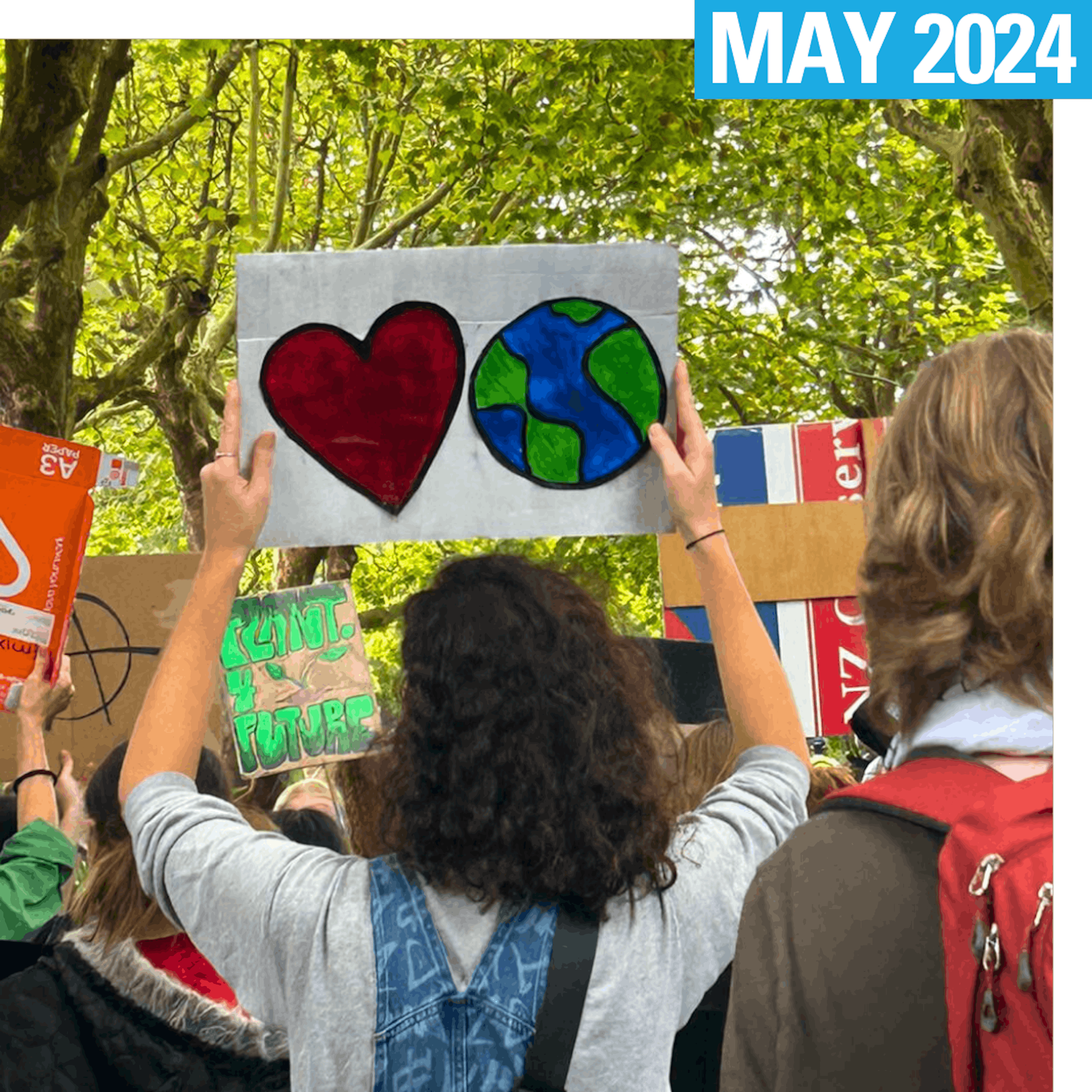 Schools strike for climate in Wellington 2024