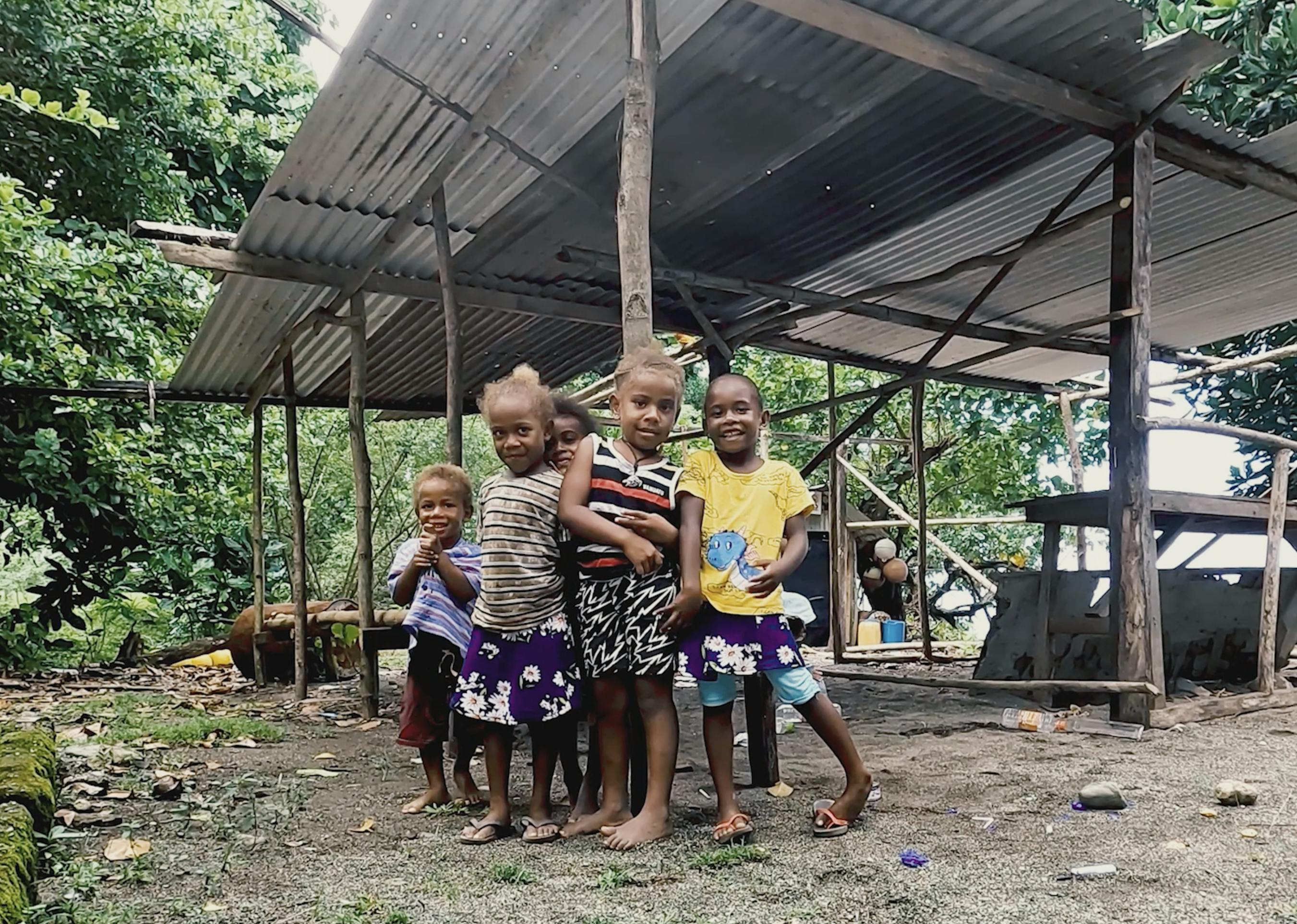 Screenshot of the video produced of Dan Carter's trip to Vanuatu