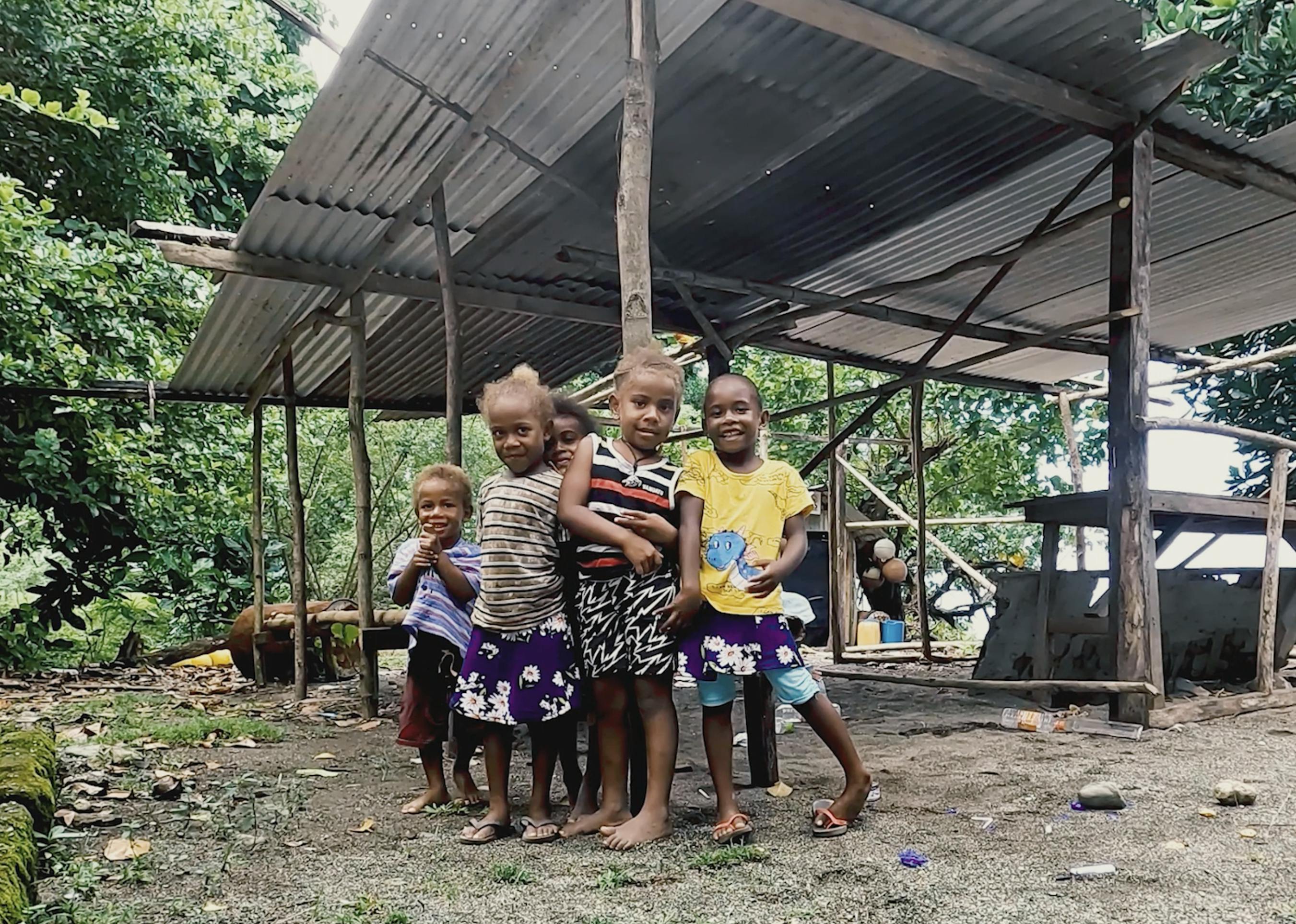 Screenshot of the video produced of Dan Carter's trip to Vanuatu 