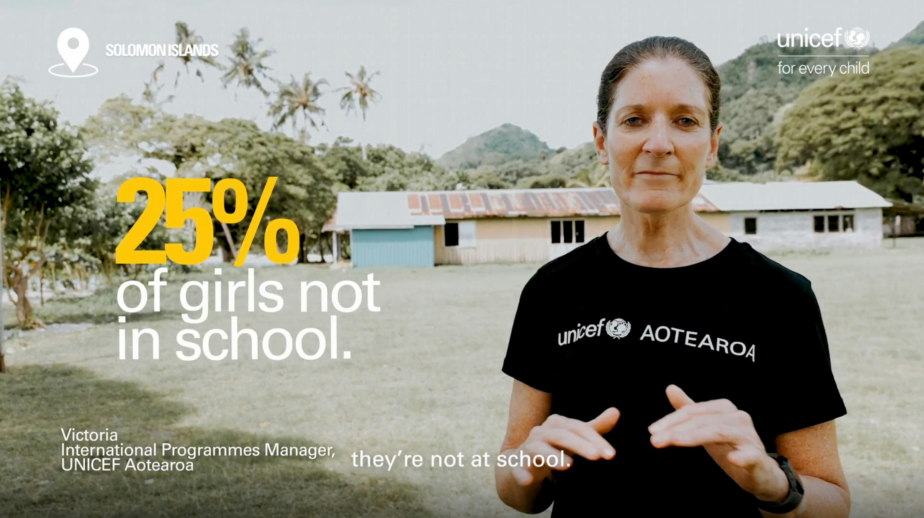 Victoria Fray, UNICEF Aotearoa