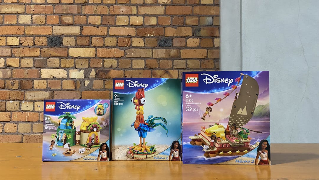Disney Moana 2 Lego® Set Prizes for Pacific Champs Colouring-In Competition