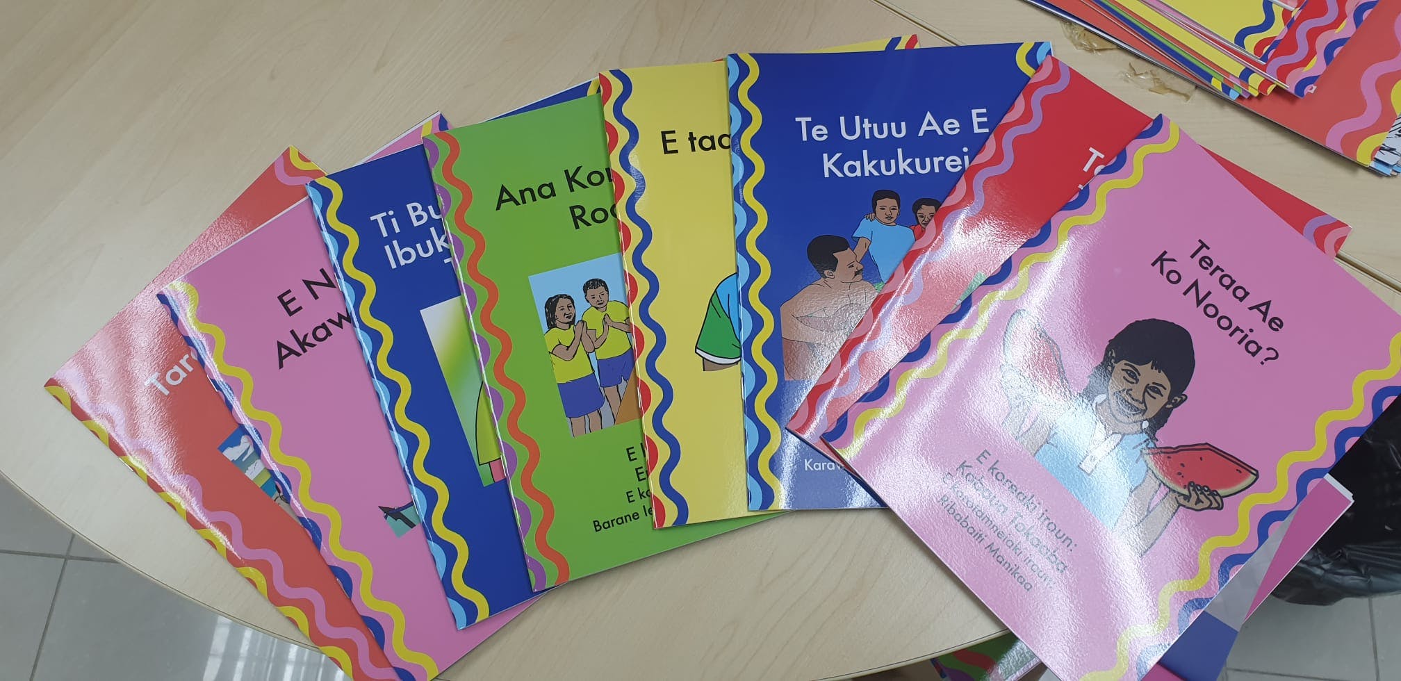 Te Kaba Waa teachers workbooks, Kiribati