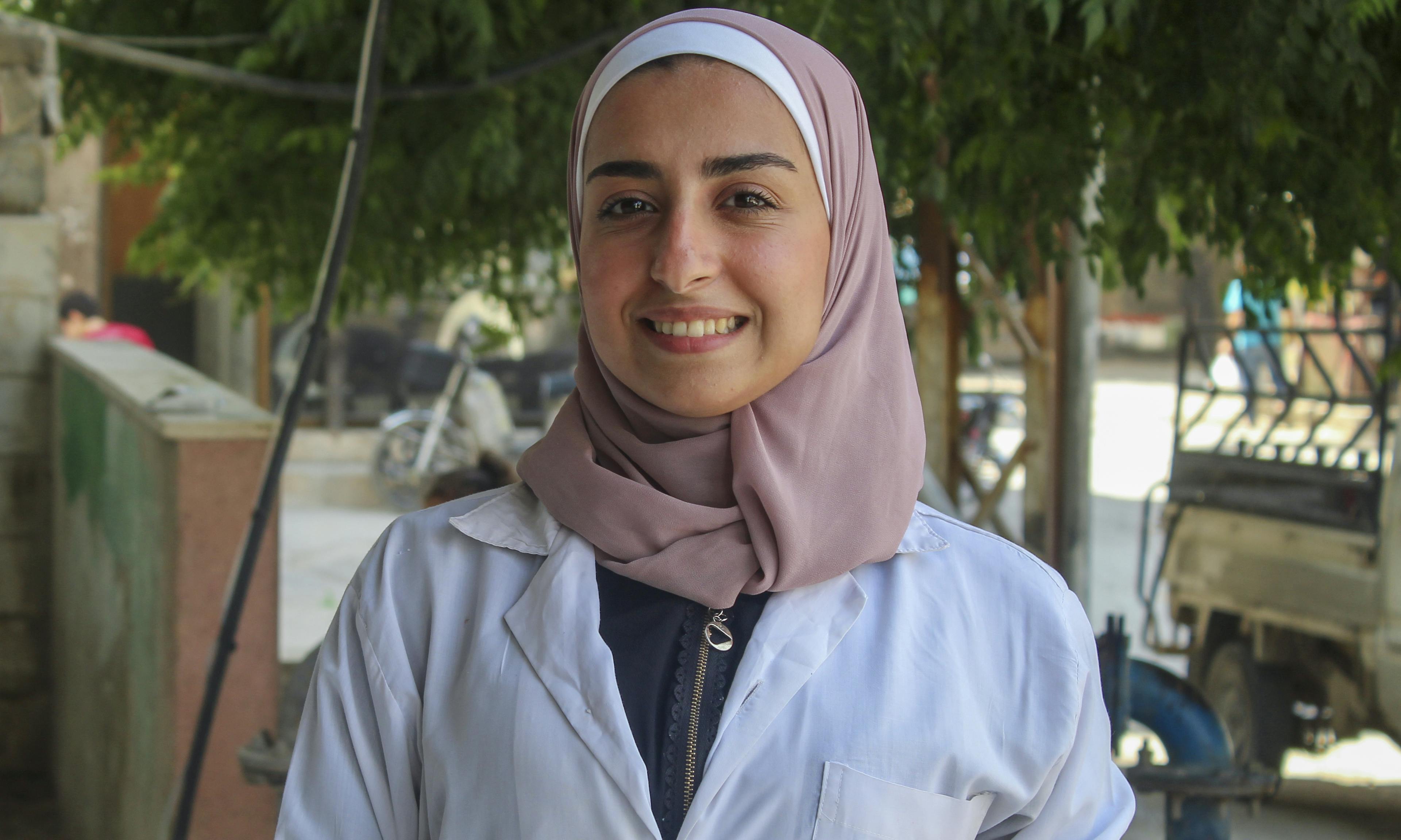 UNICEF health worker in Syria
