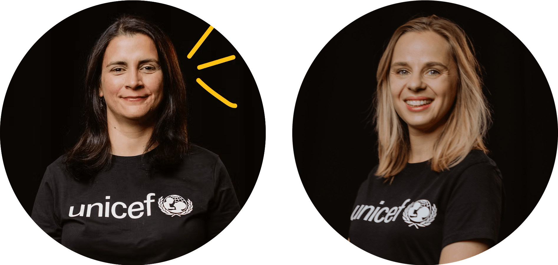 Photos of Natalia Cardona Marin and Maria Wesson