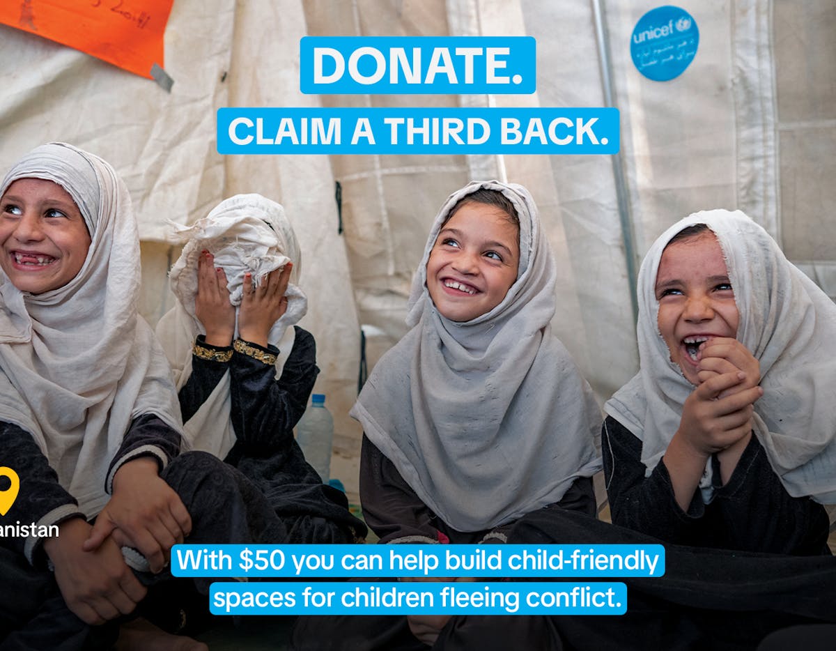 UNICEF supports child-friendly spaces