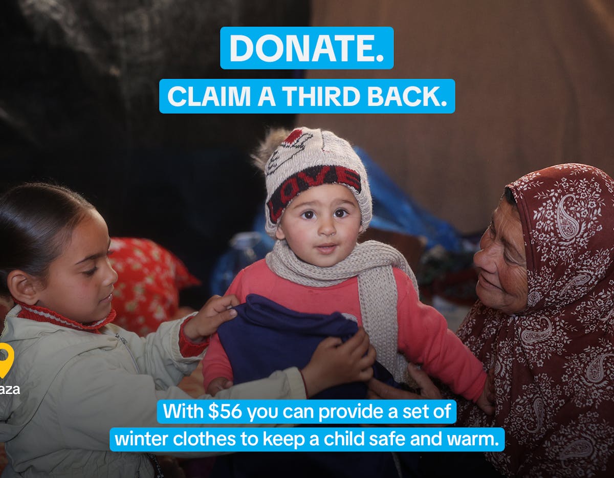 UNICEF blankets and winter clothes help save lives