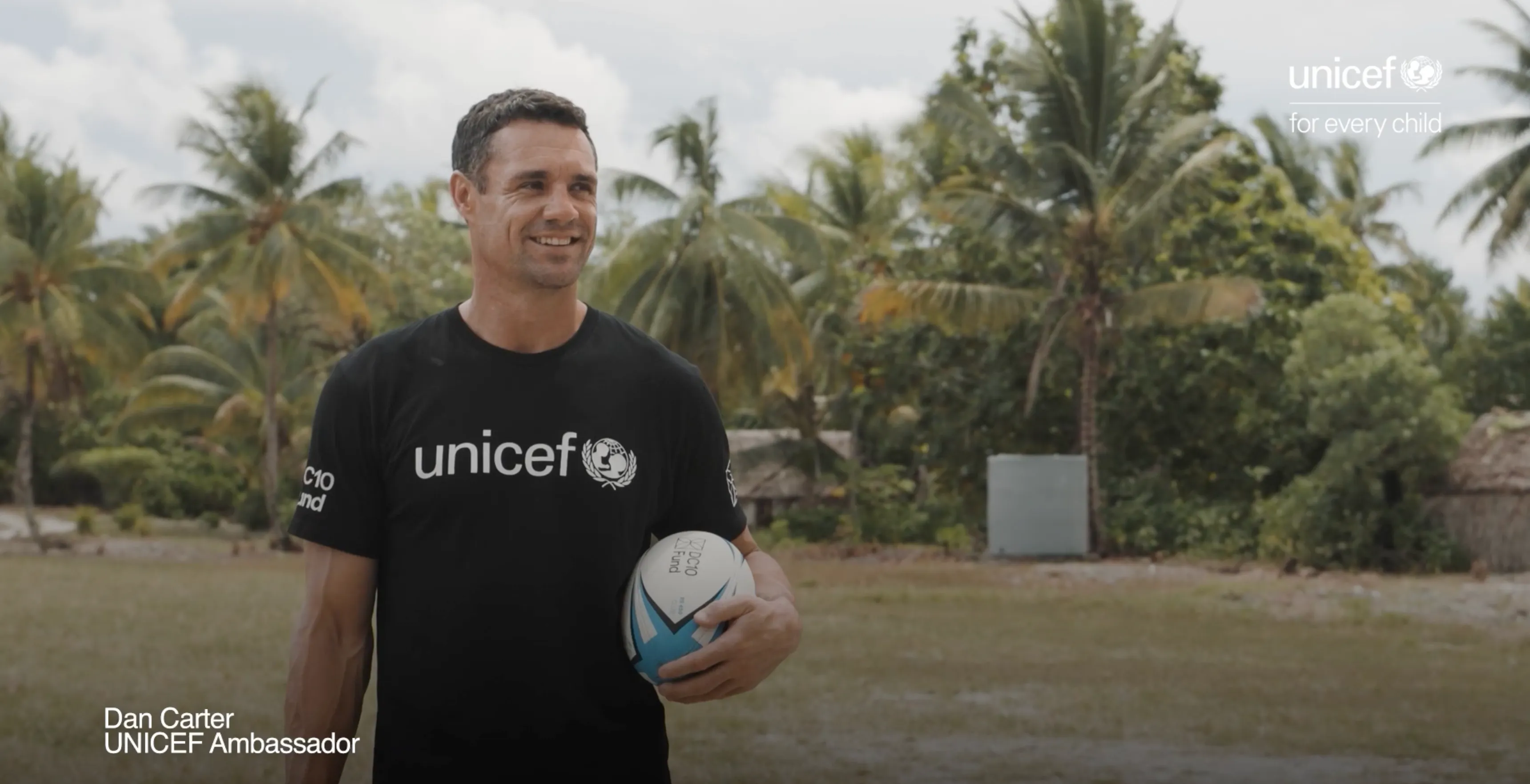 Dan Carter visits a school in the Pacific region of Kiribati to see the amazing impact the DC10 fund is having for kids' access to clean water.
