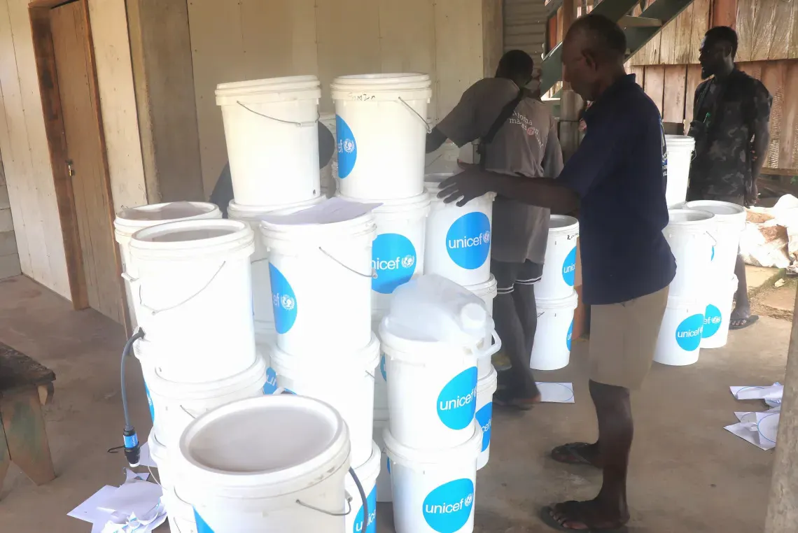 With water systems damaged across Simbo Island, families are relying heavily on rainwater as concerns over waterborne diseases grow.