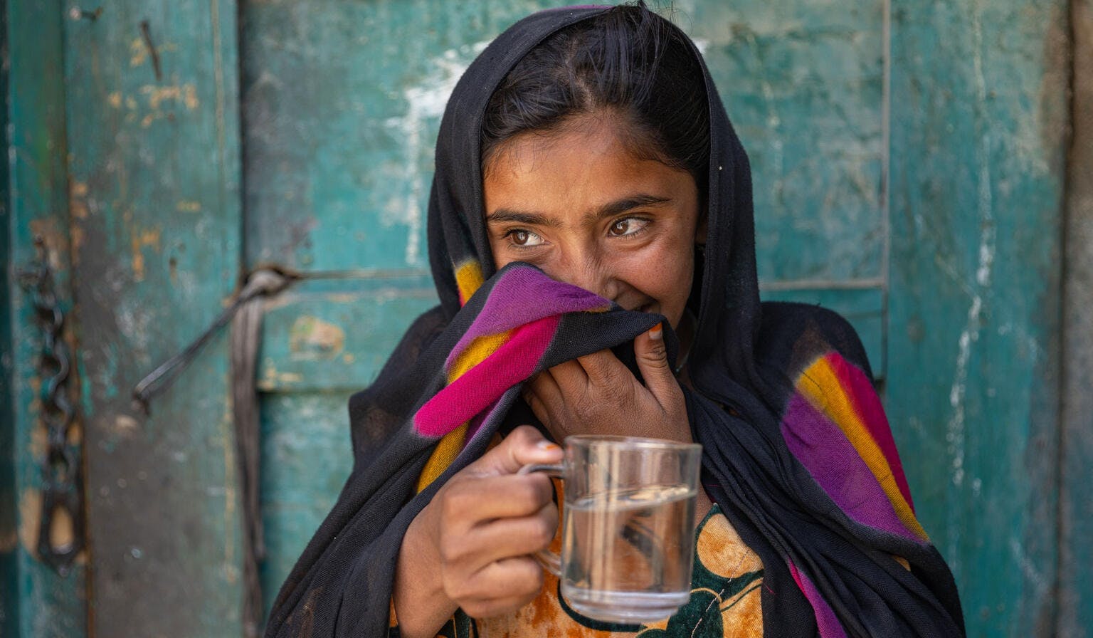 Building back better after emergency strikes - Clean drinking water for children