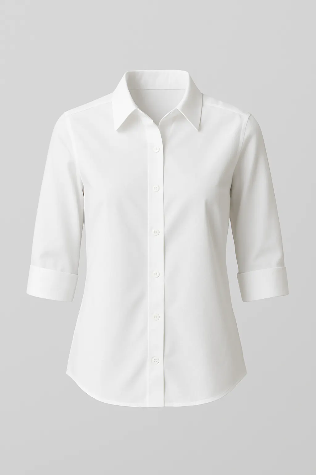 White Button-Up Shirt