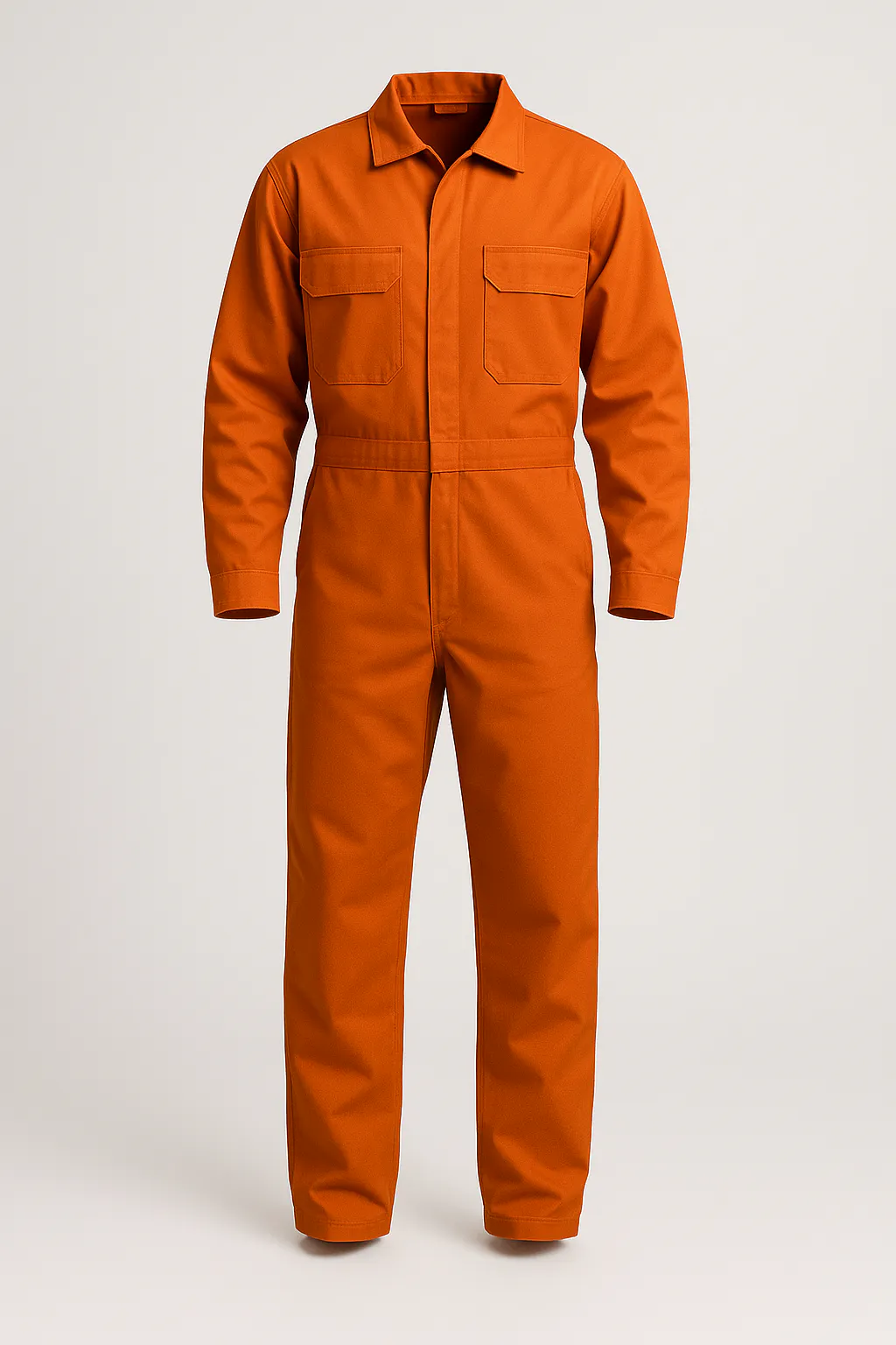 Orange Safety Overalls