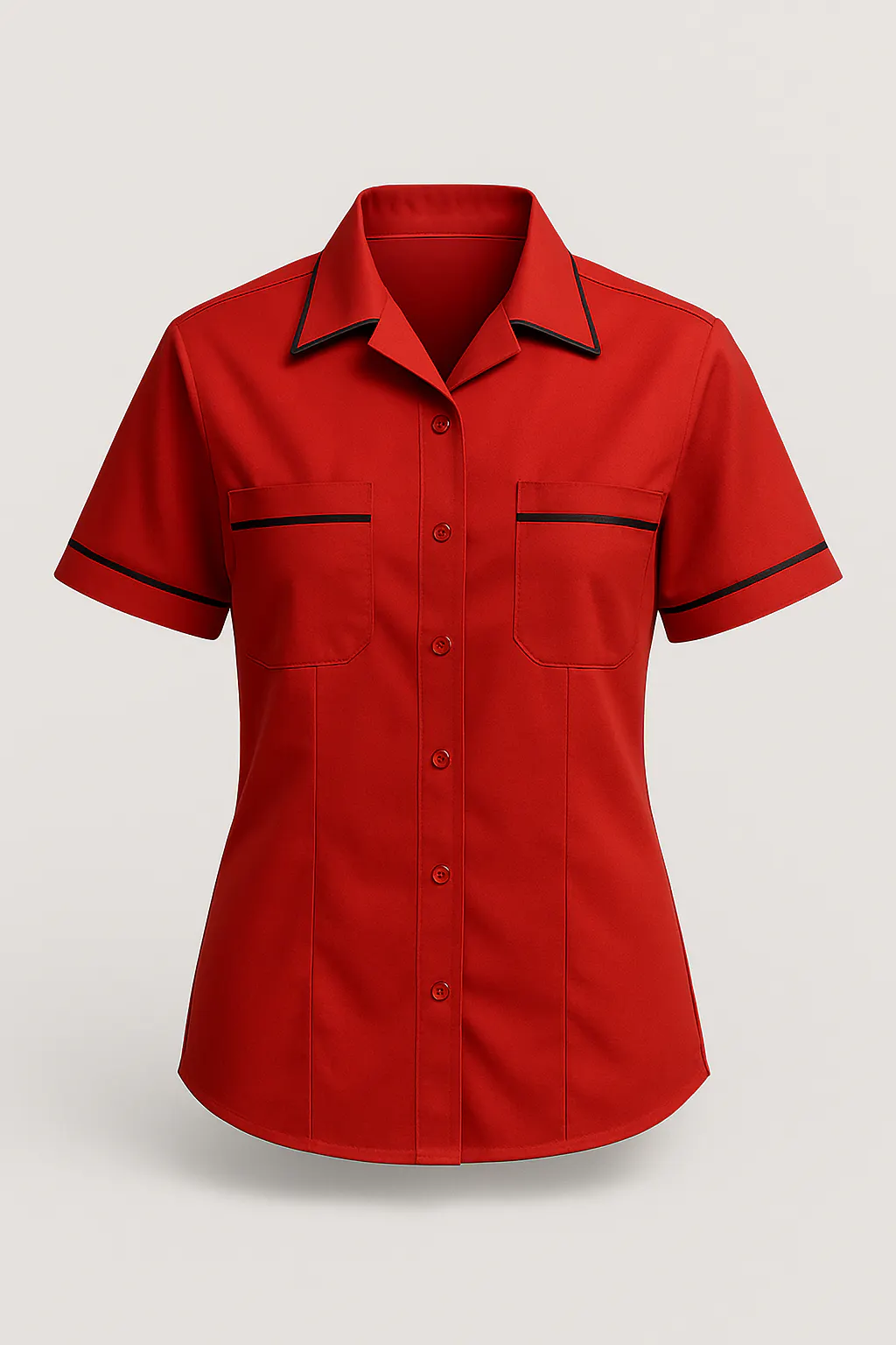 Red Service Shirt