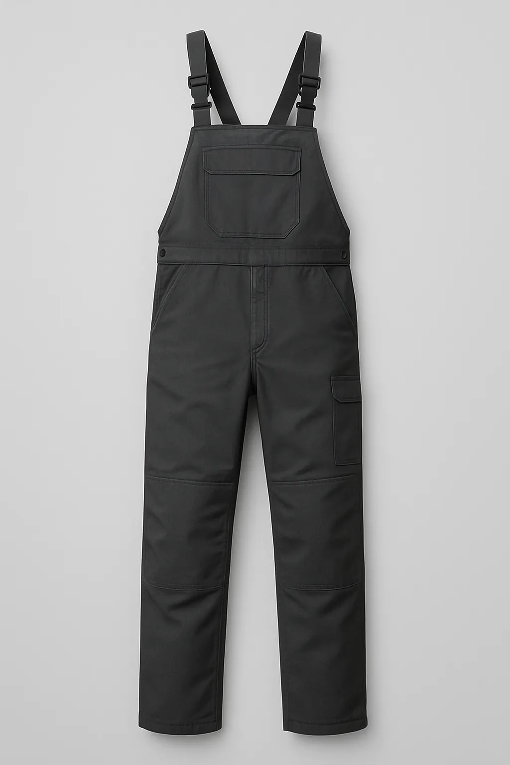 Dark Gray Construction Overalls