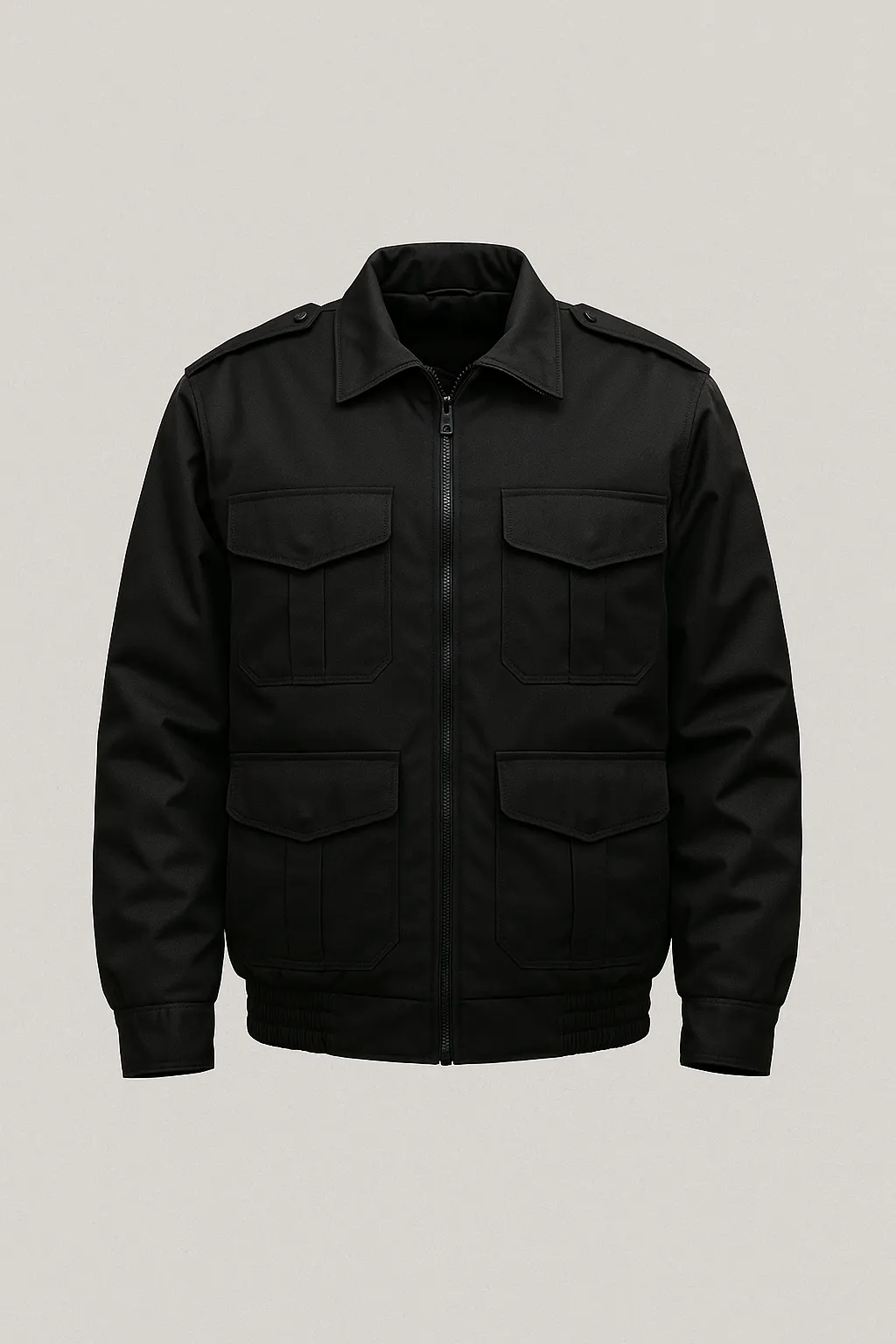 Plain Dark Security Jacket