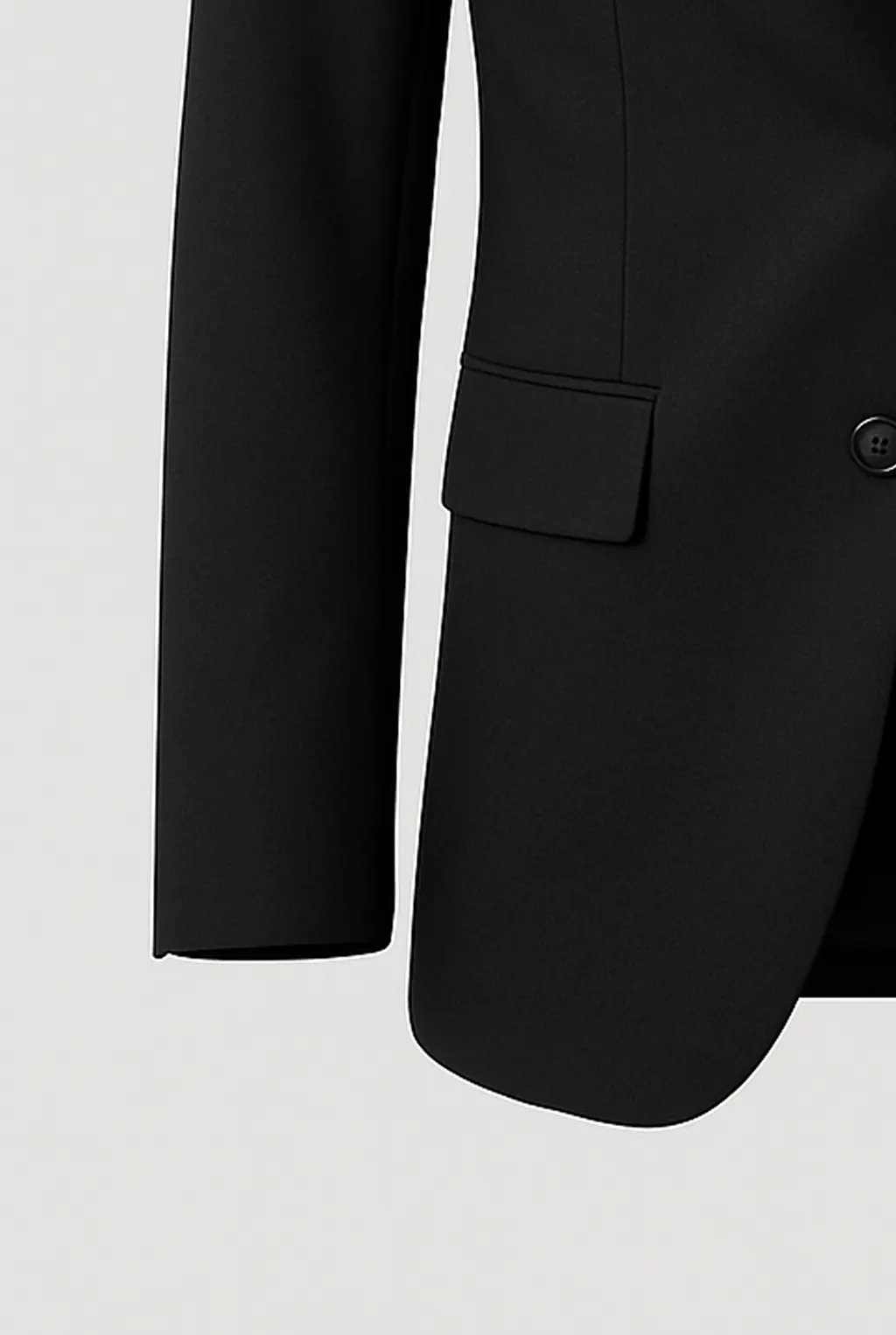 Men's Black Blazer_sleeve