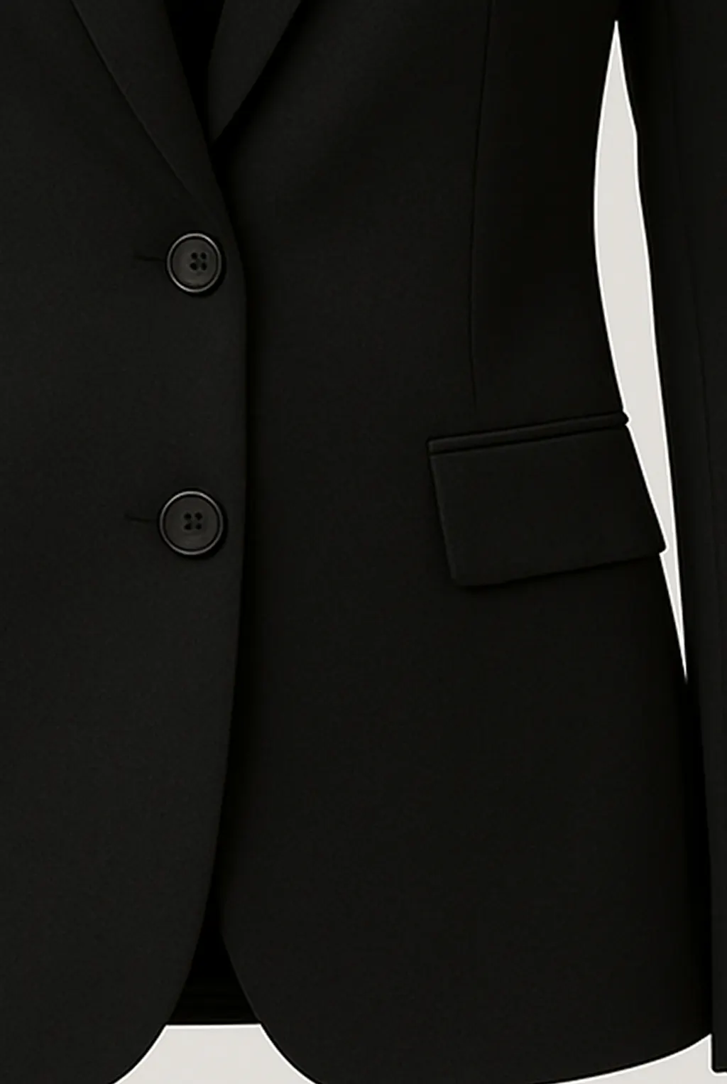 Women's Office Blazer_buttons