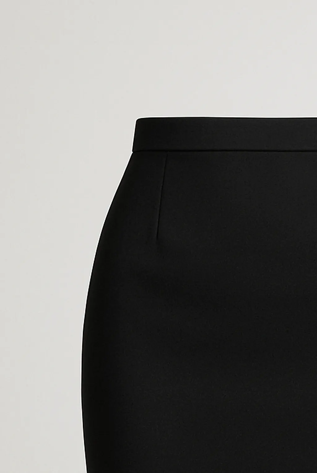 Office Pencil Skirt_waistband