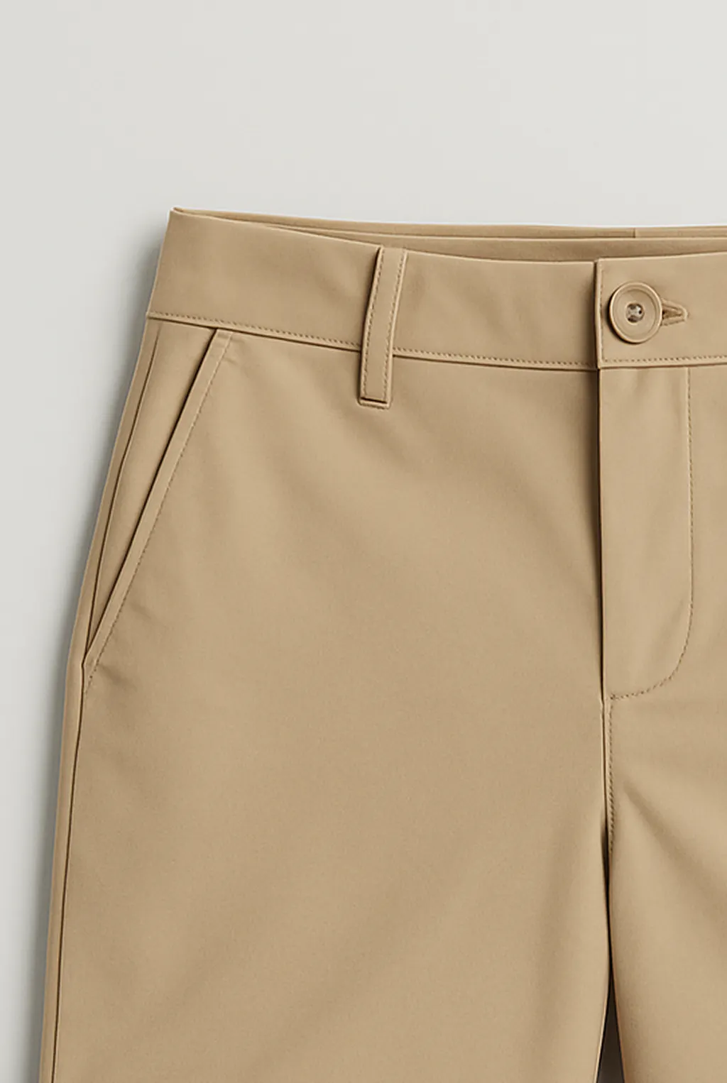 Women's Khaki Shorts_waistband