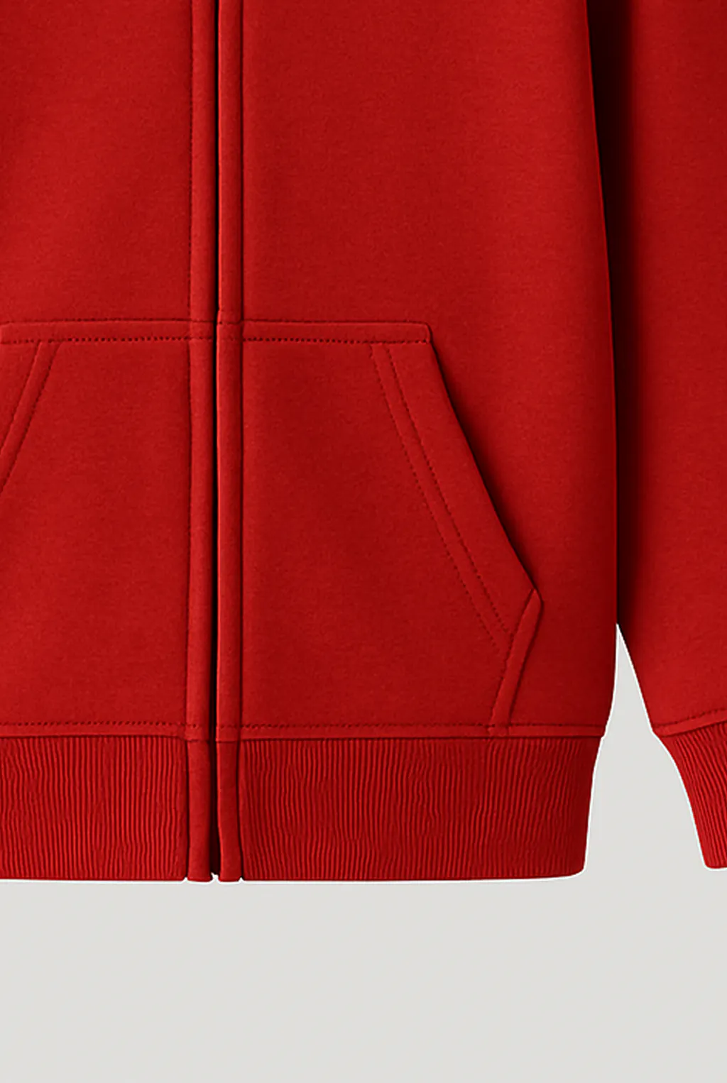 Red Youth Cardigan_pocket
