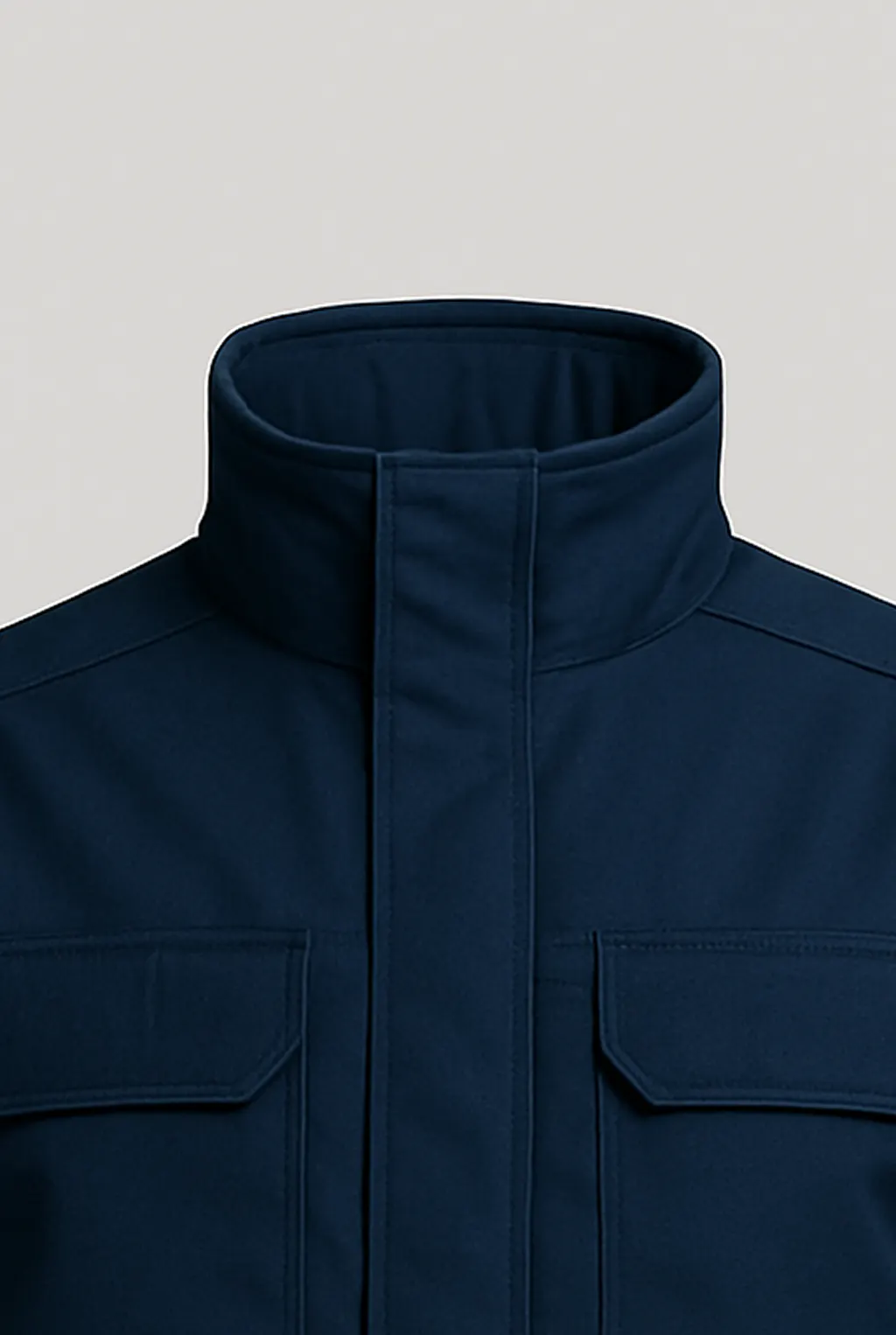 Blue EMT Jacket_collar