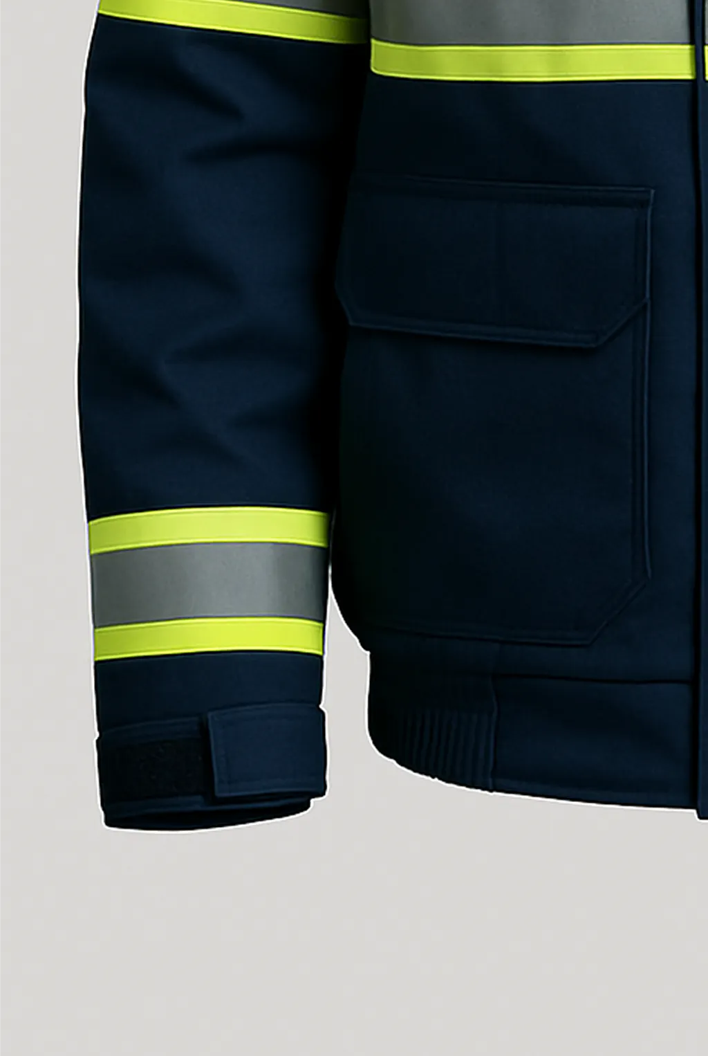 Blue EMT Jacket_cuff