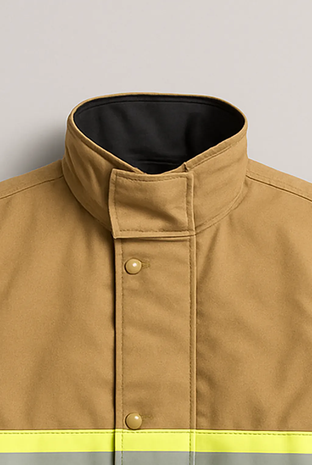 Tan EMT Coat_collar