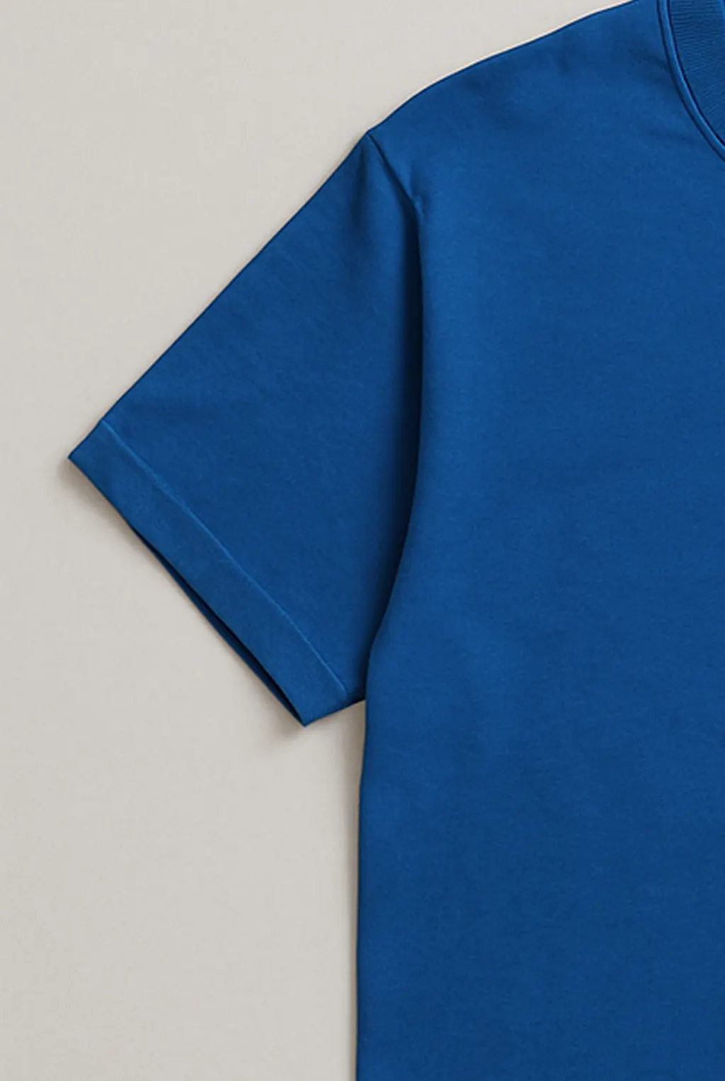 Plain Blue EMT Shirt_cuff
